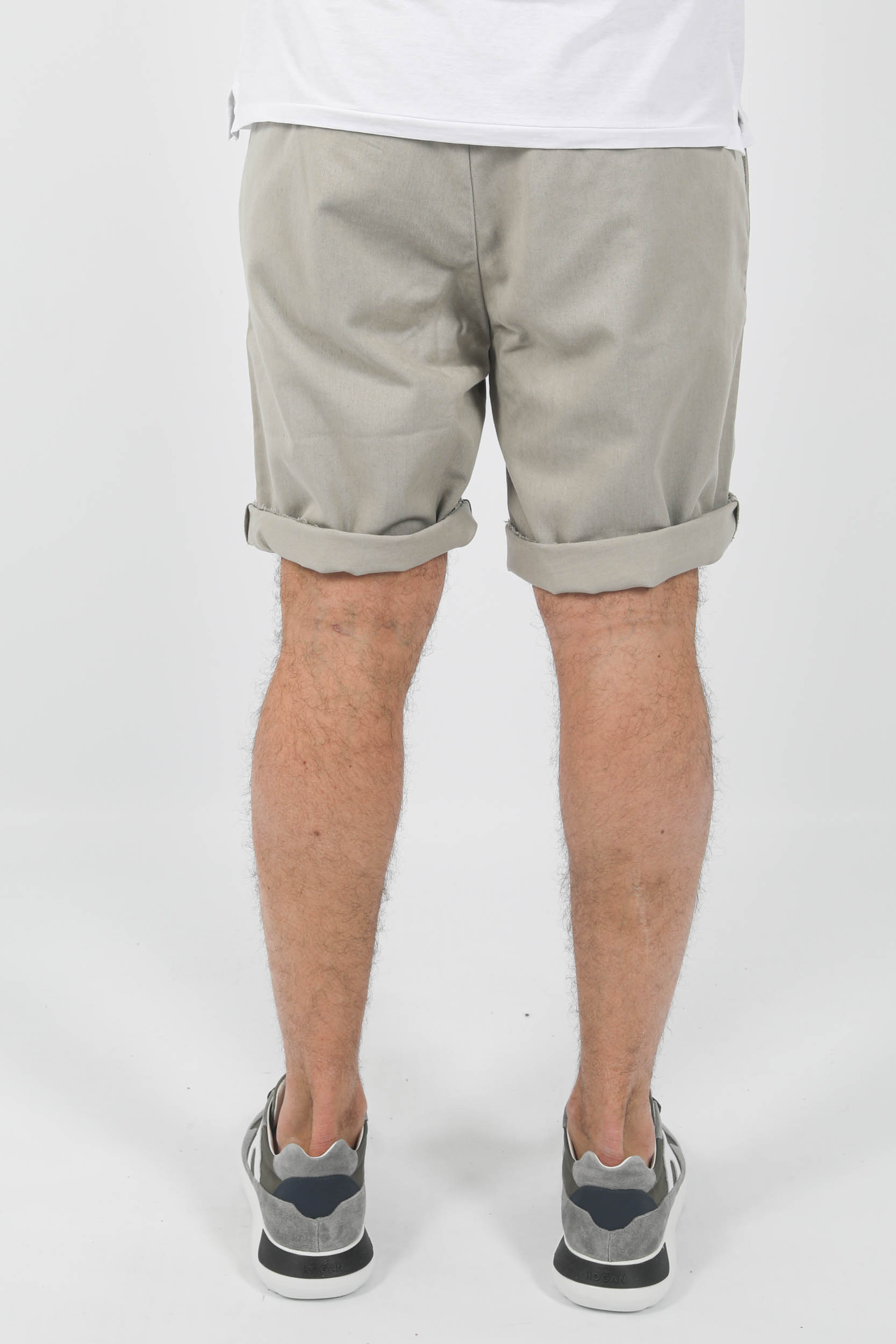 SHORT EN TOILE NNO7 GRIS  THEODOR1365-910