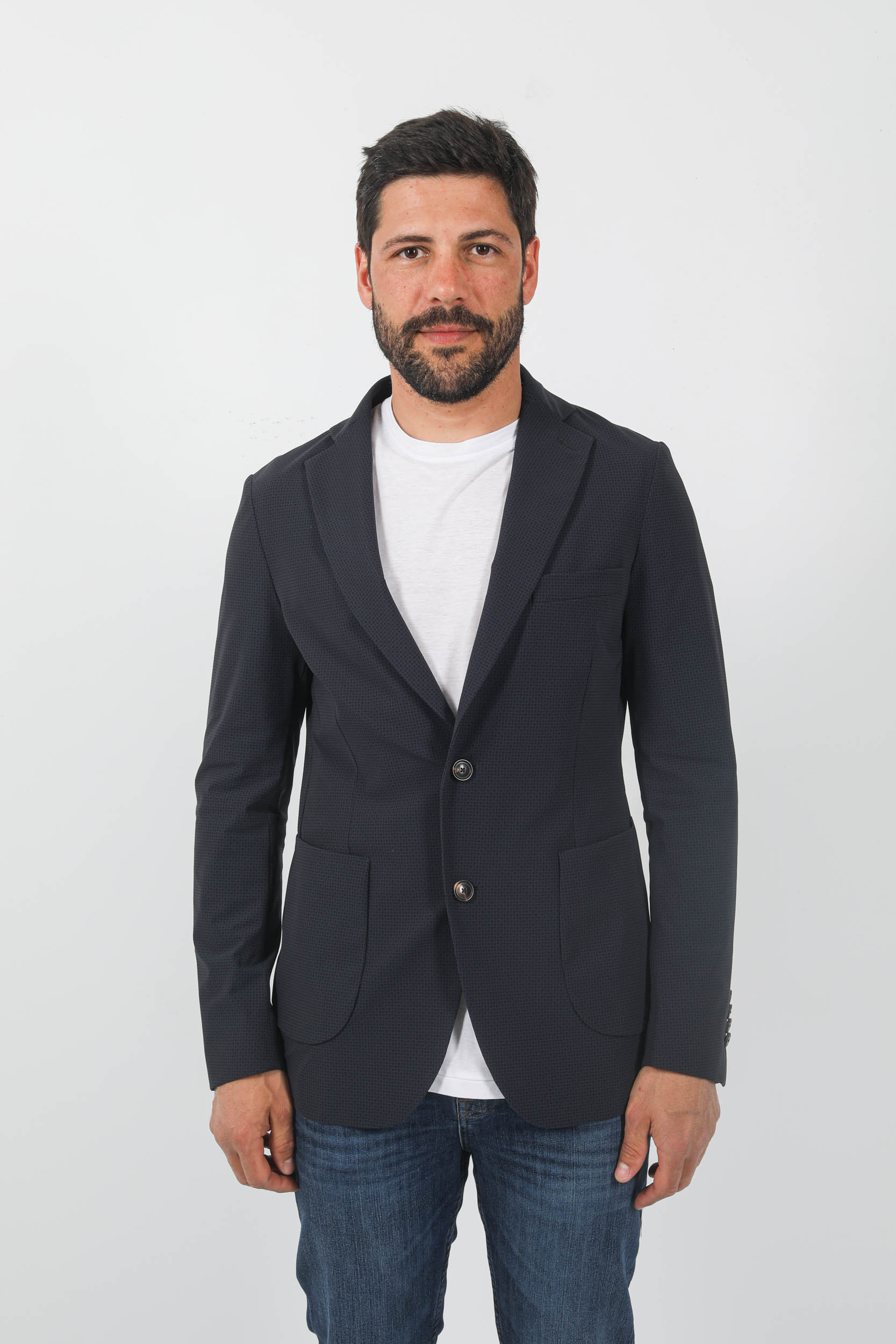 BLAZER RRD MICRO-MOTIF MARINE 23044-61D