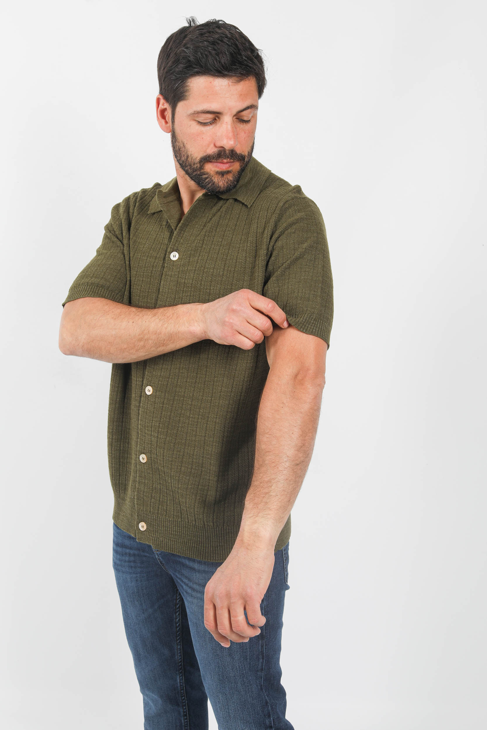 GILET MANCHES COURTES NNO7 KAKI NOLAN6577-195