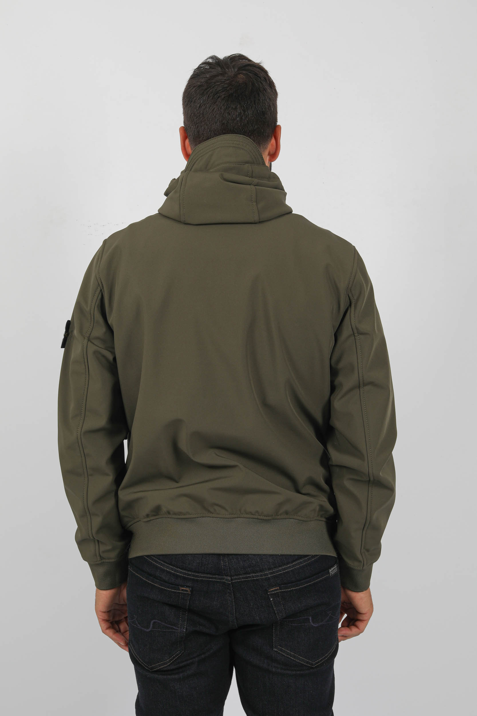 SOFT-SHELL STONE ISLAND KAKI 7915Q0122-V0058