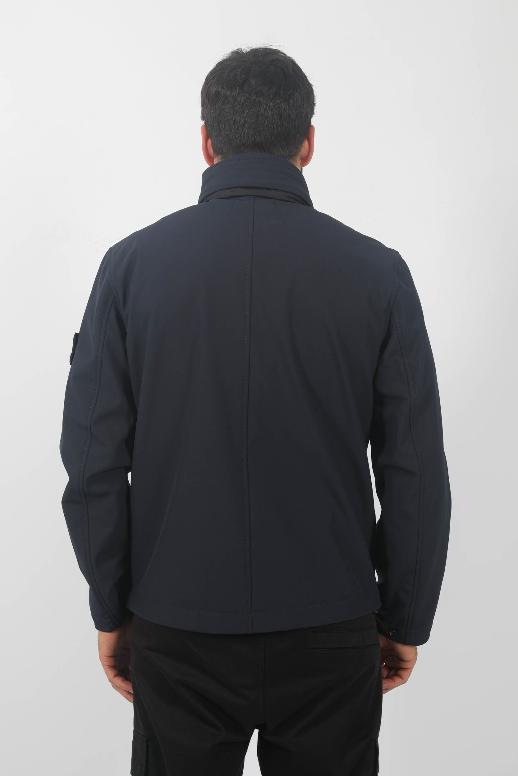 BLOUSON SOFT-SHELL SANS CAPUCHE STONE ISLAND MARINE 7915Q0222-V0020