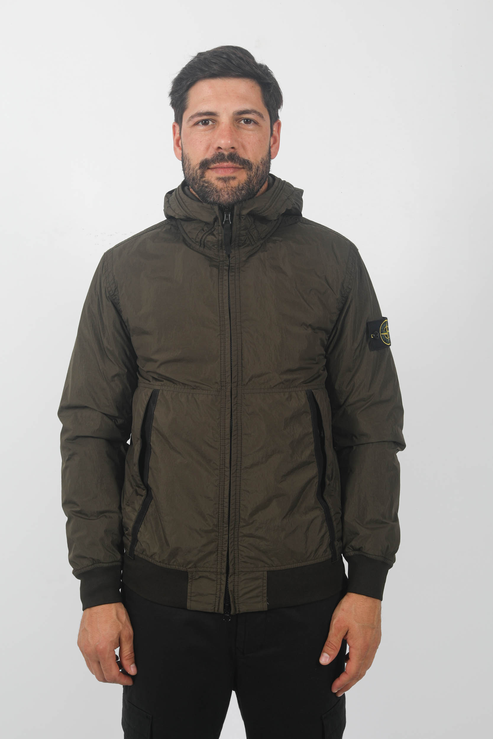 BLOUSON STONE ISLAND NYLON KAKI 791540823-V0058