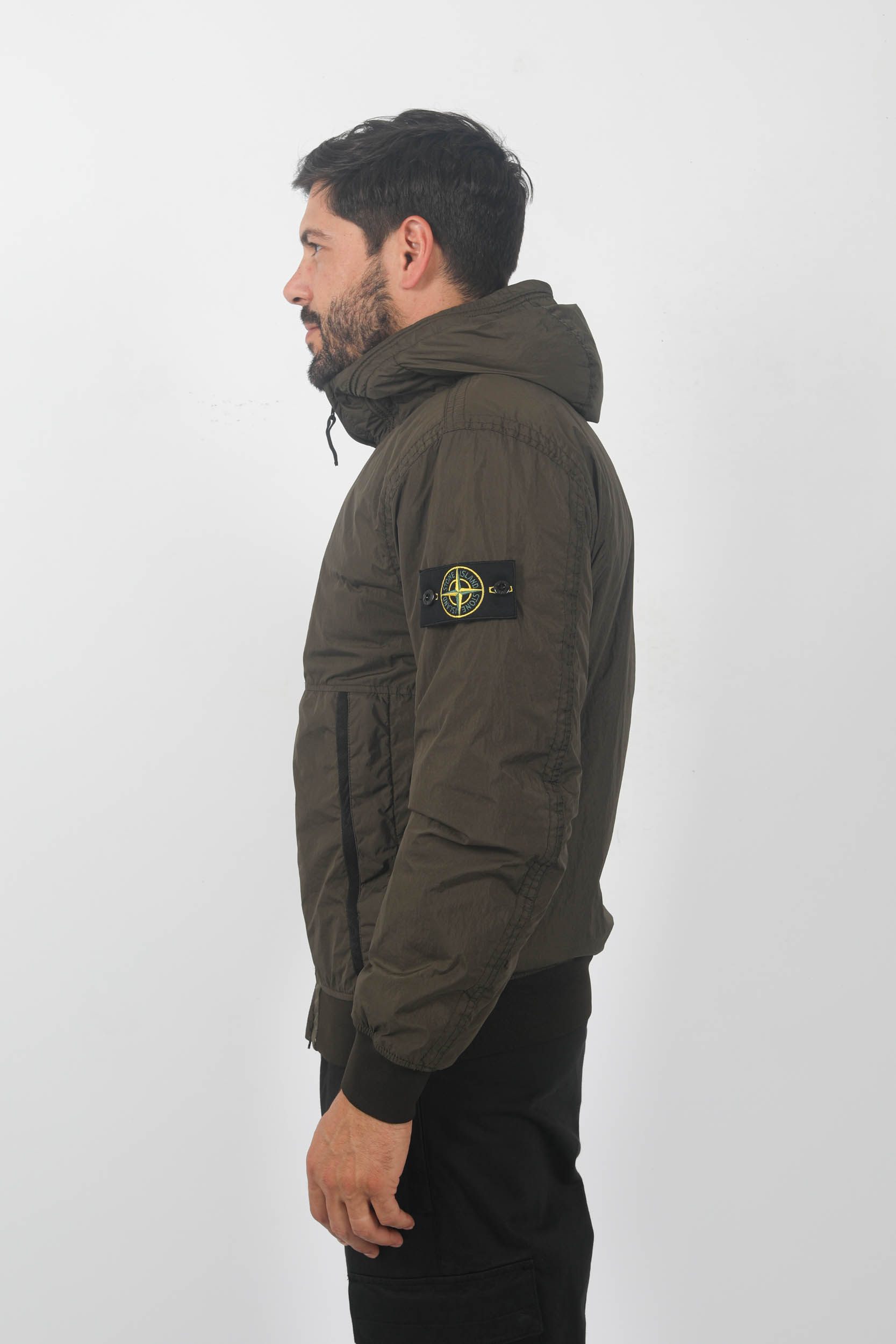 BLOUSON STONE ISLAND NYLON KAKI 791540823-V0058