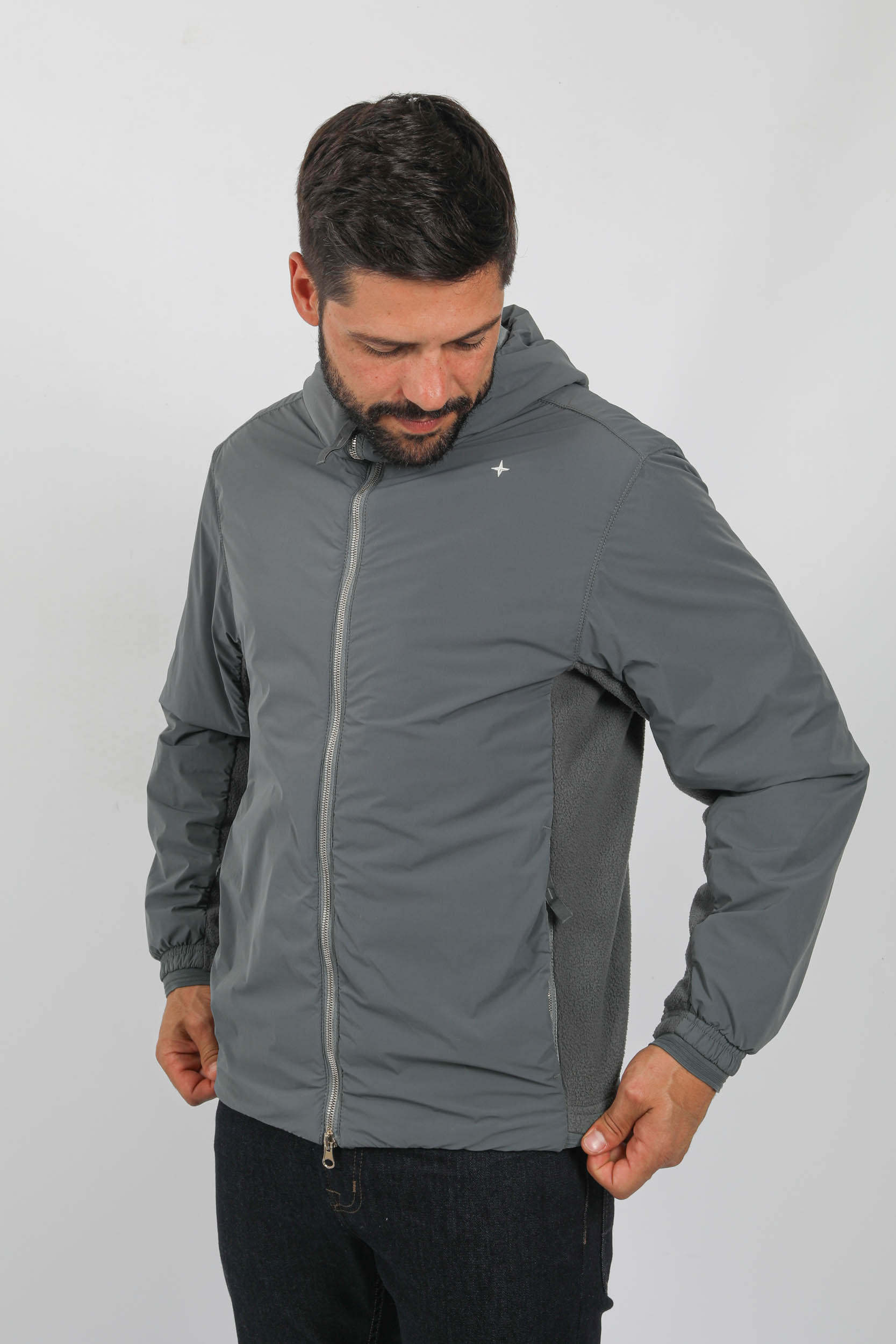 BLOUSON STONE ISLAND POLARTEC STELLINA ANTHRACITE 7915405G2-V0062