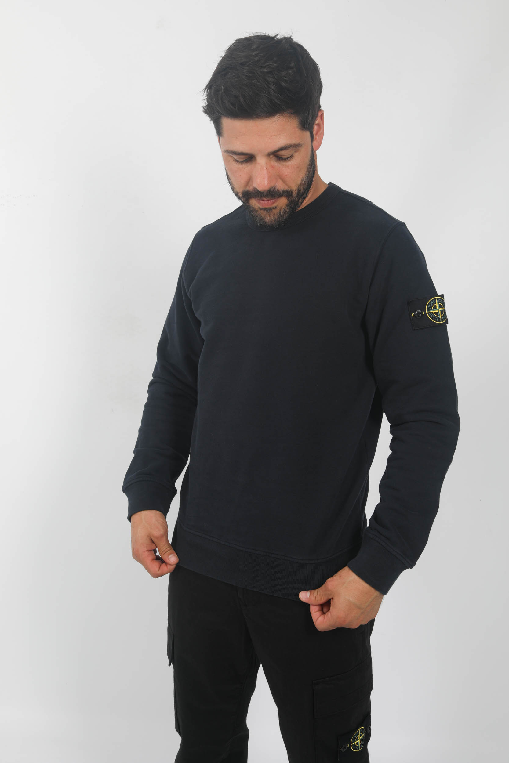 SWEAT COL ROND STONE ISLAND MARINE 791562420-V0020