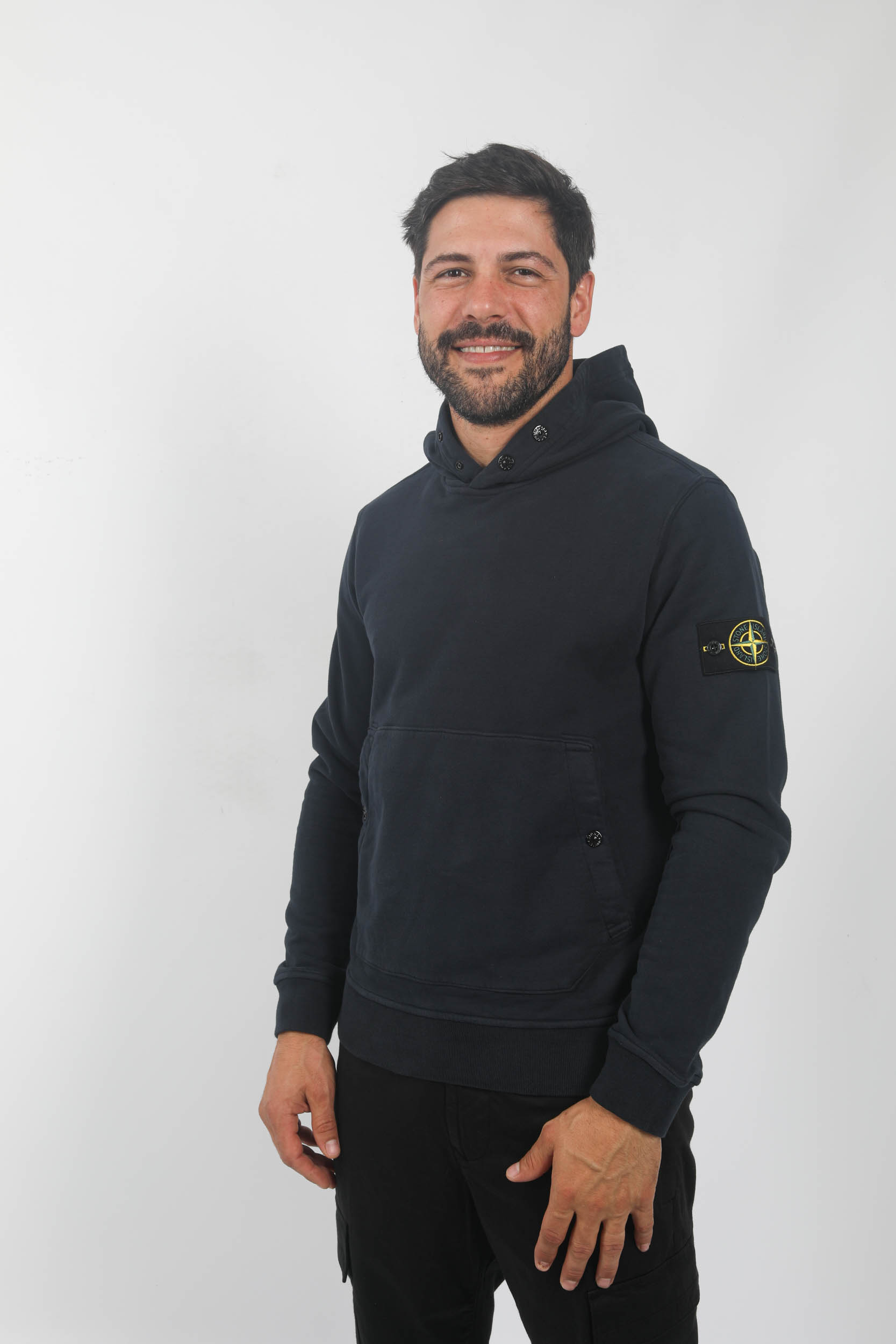 SWEAT A CAPUCHE STONE ISLAND MARINE 791561720-V0020