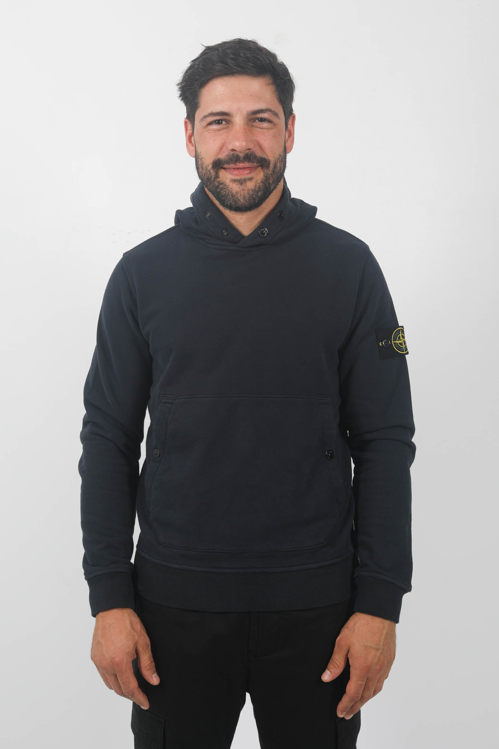 SWEAT A CAPUCHE STONE ISLAND MARINE 791561720-V0020