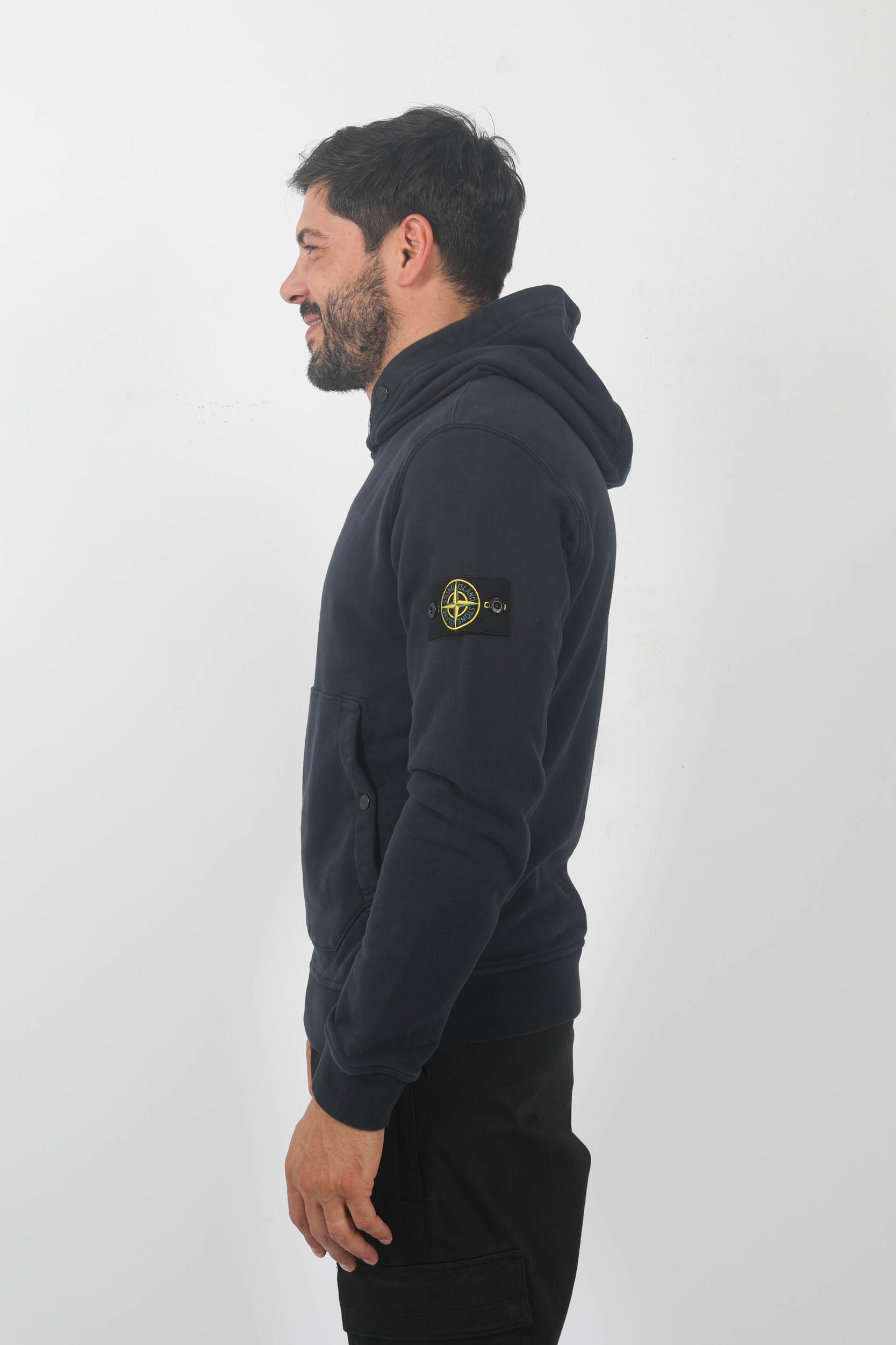 SWEAT A CAPUCHE STONE ISLAND MARINE 791561720-V0020