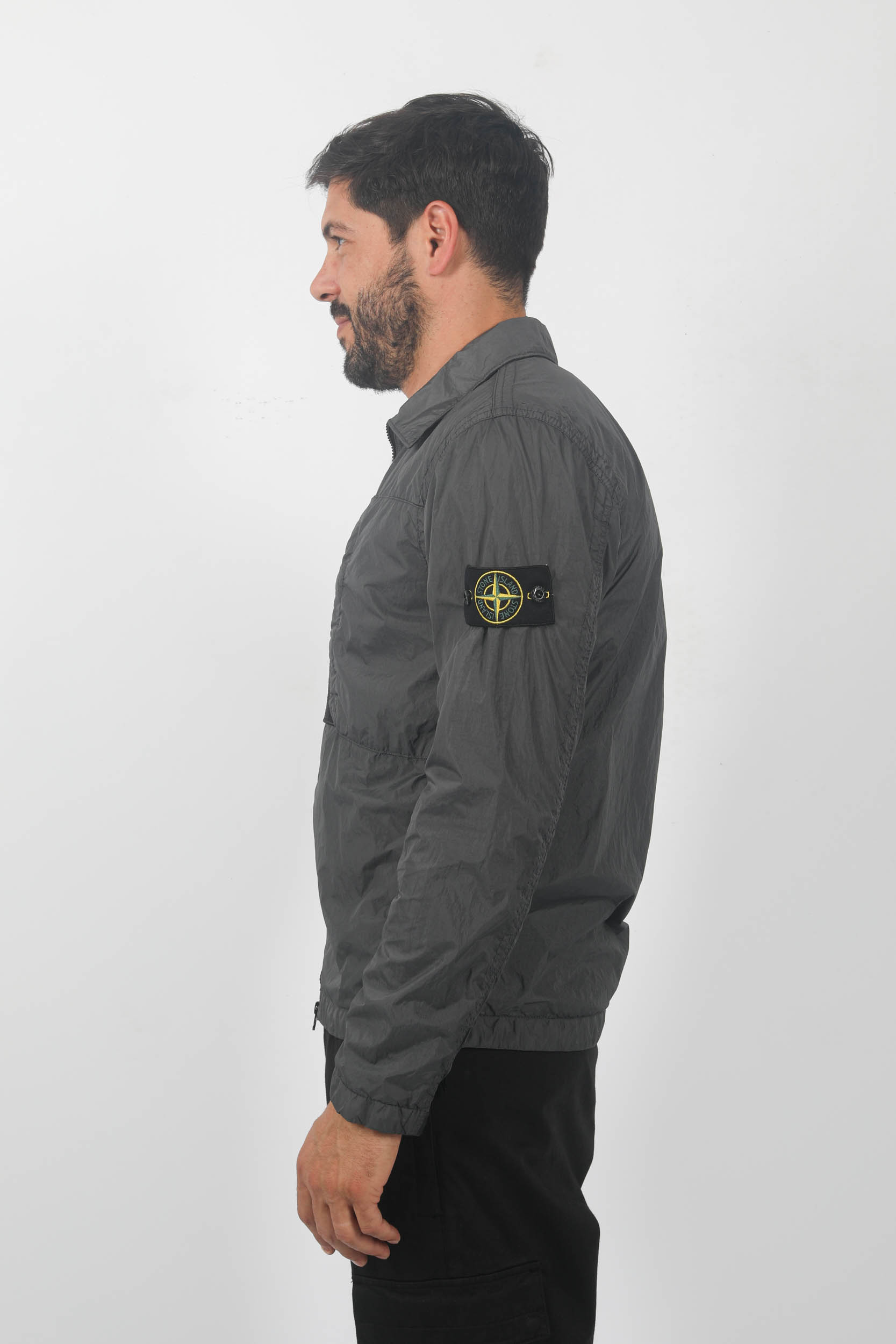 BLOUSON SURECHEMISE STONE ISLAND ANTHRACITE 791510723-V0062
