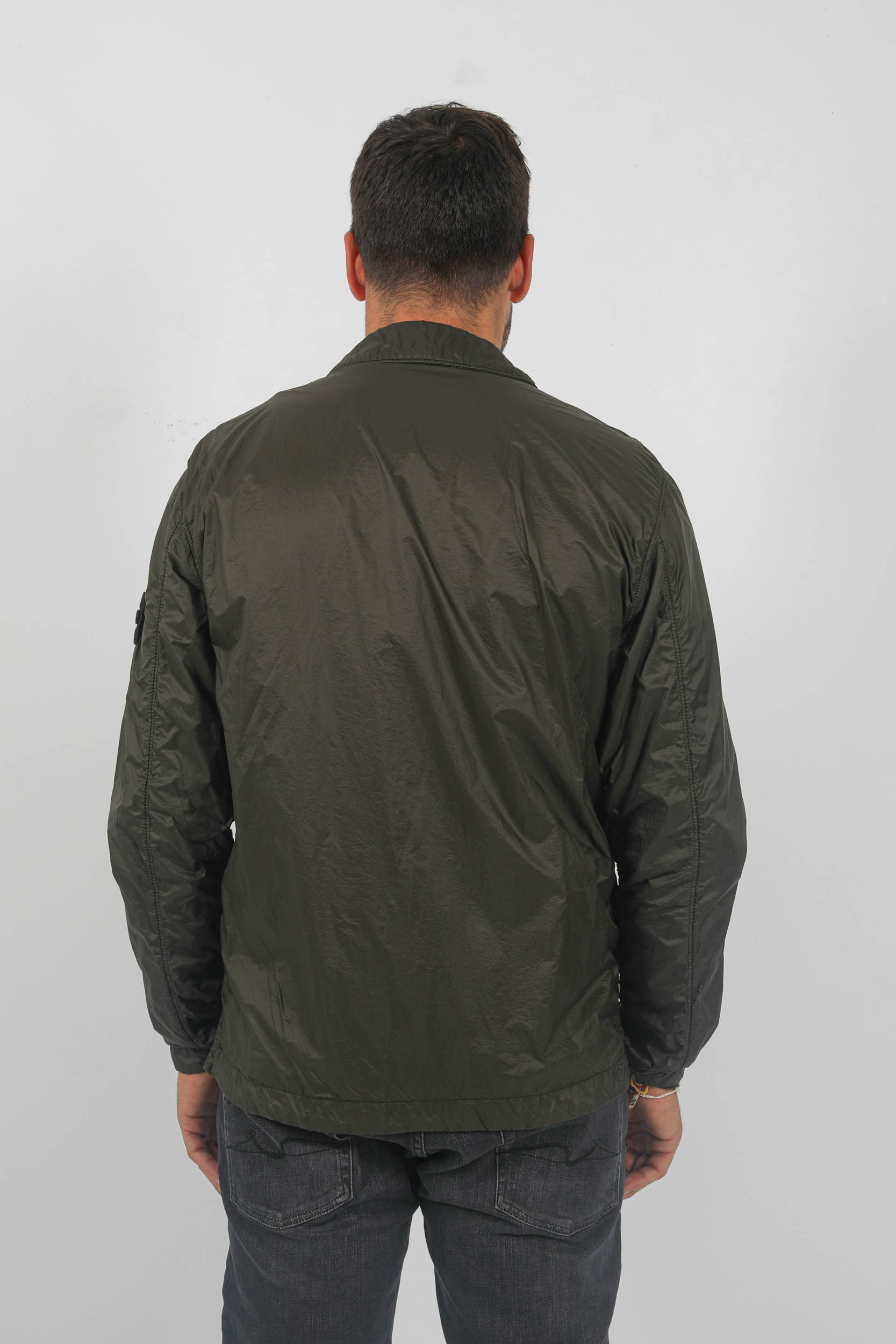 SURECHEMISE STONE ISLAND NYLON KAKI 791510525-V0058