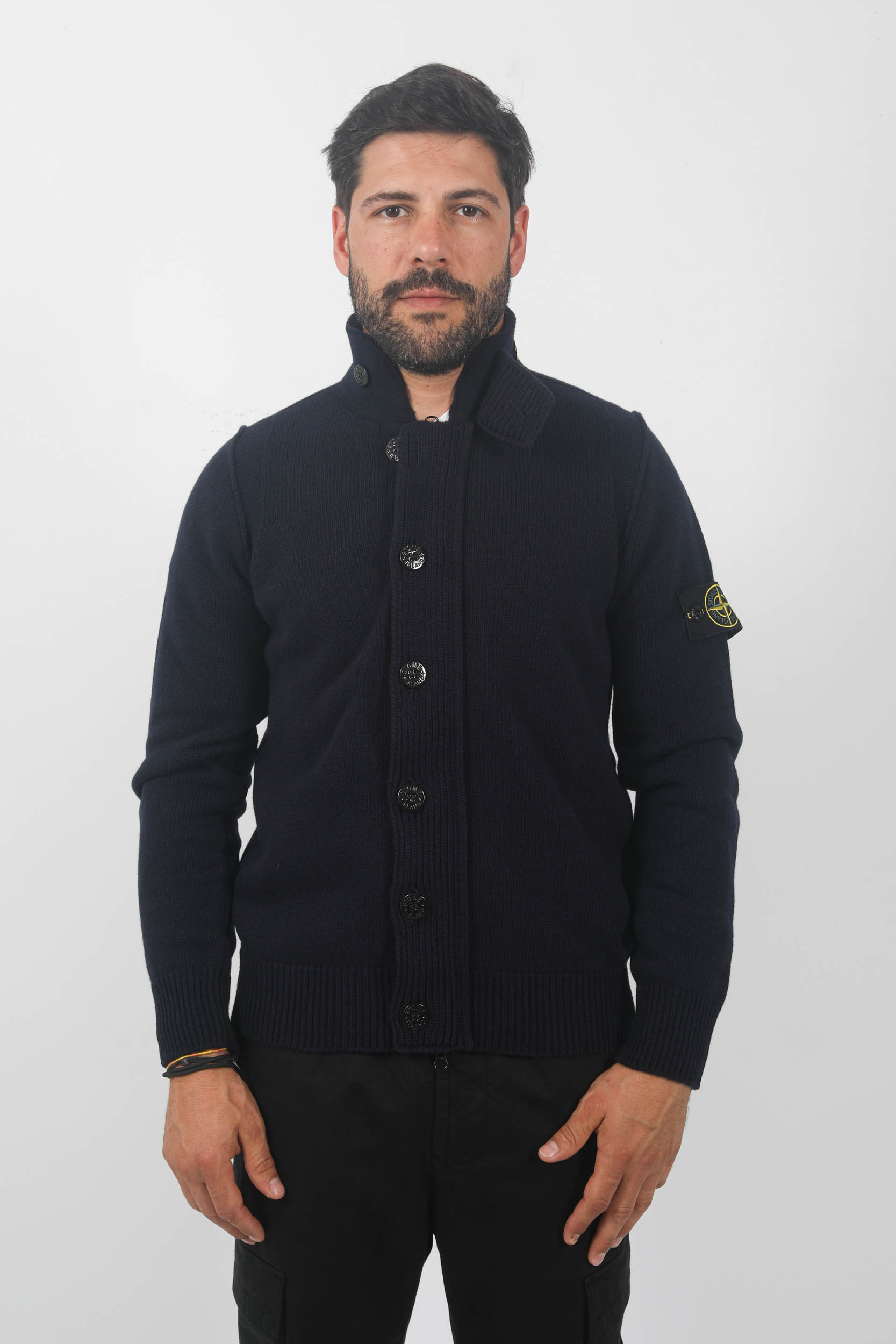 GILET EN LAINE STONE ISLAND MARINE 7915547A3-A0020