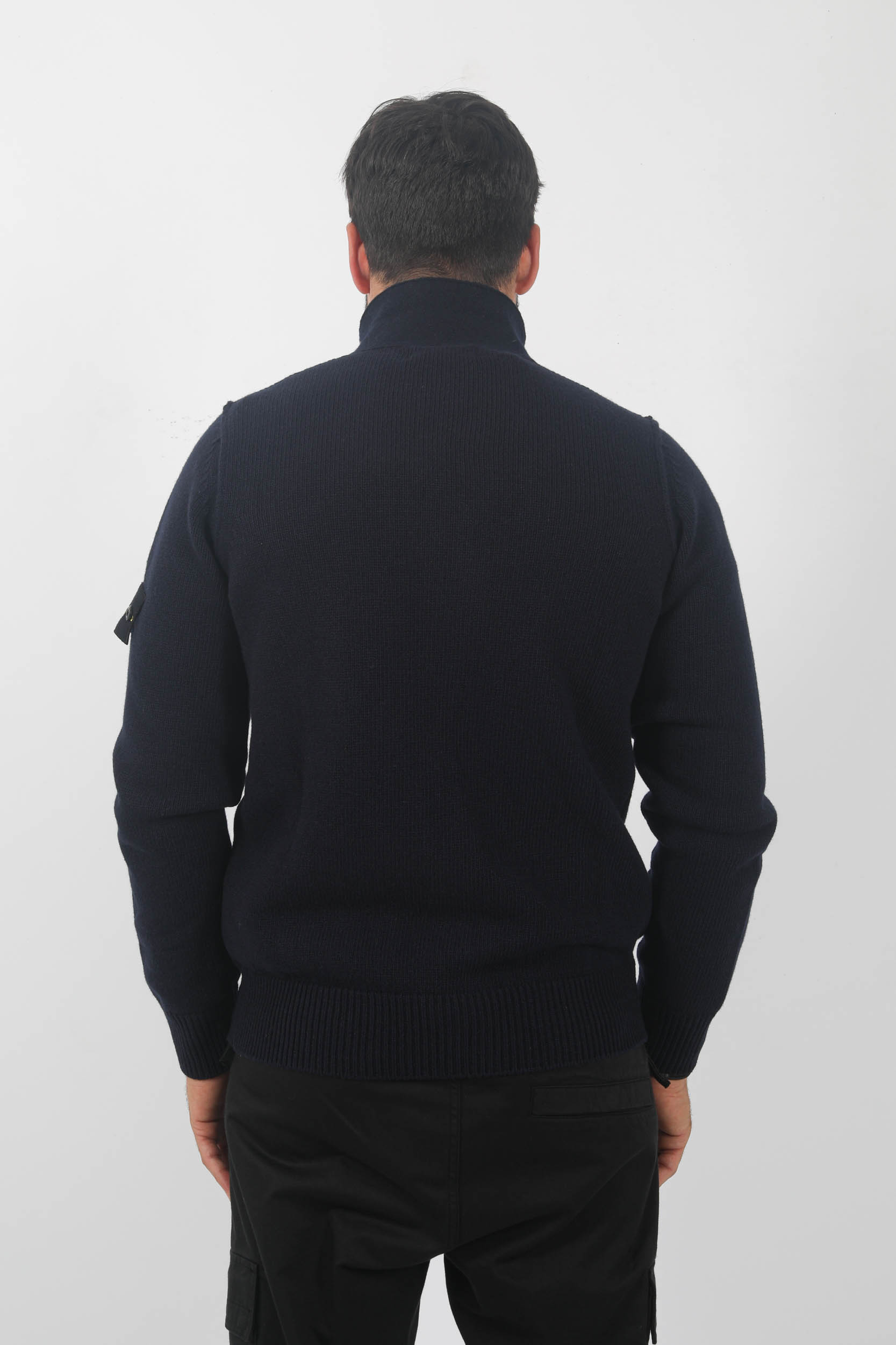 GILET EN LAINE STONE ISLAND MARINE 7915547A3-A0020