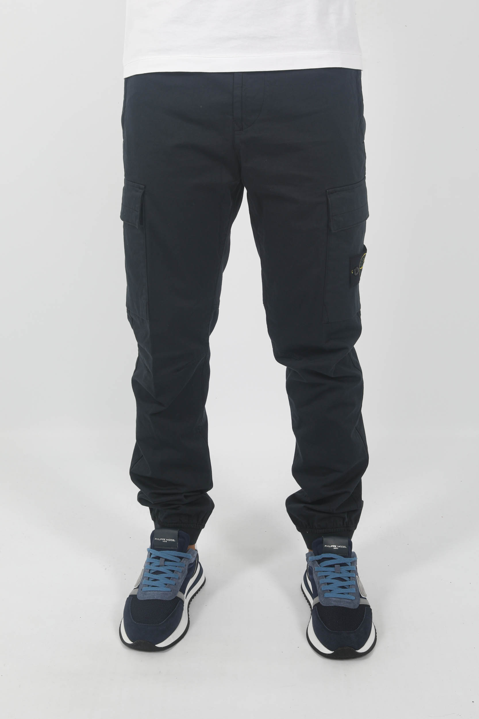 PANTALON CARGO ELASTIQUE STONE ISLAND MARINE 791531314-A0020