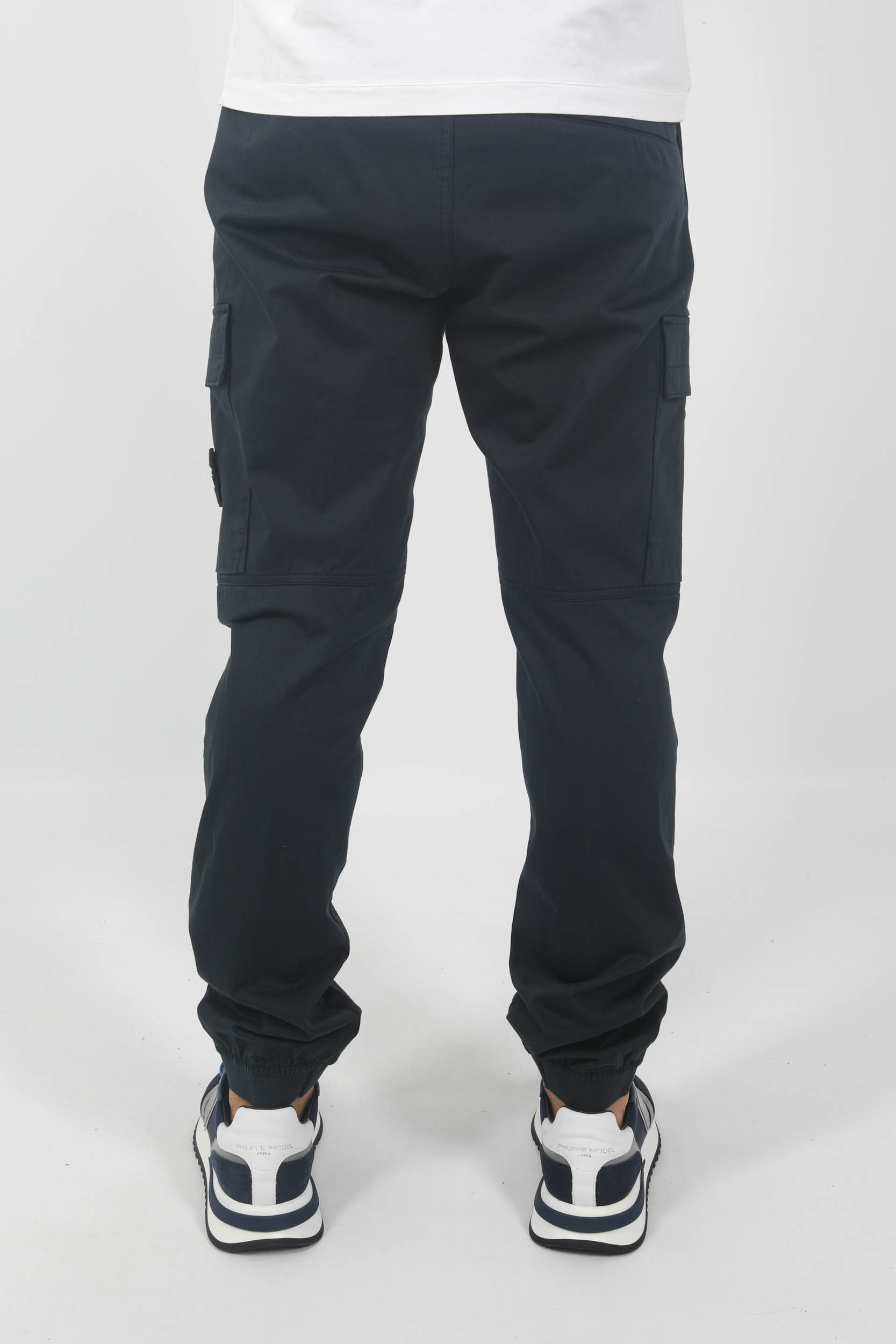 PANTALON CARGO ELASTIQUE STONE ISLAND MARINE 791531314-A0020