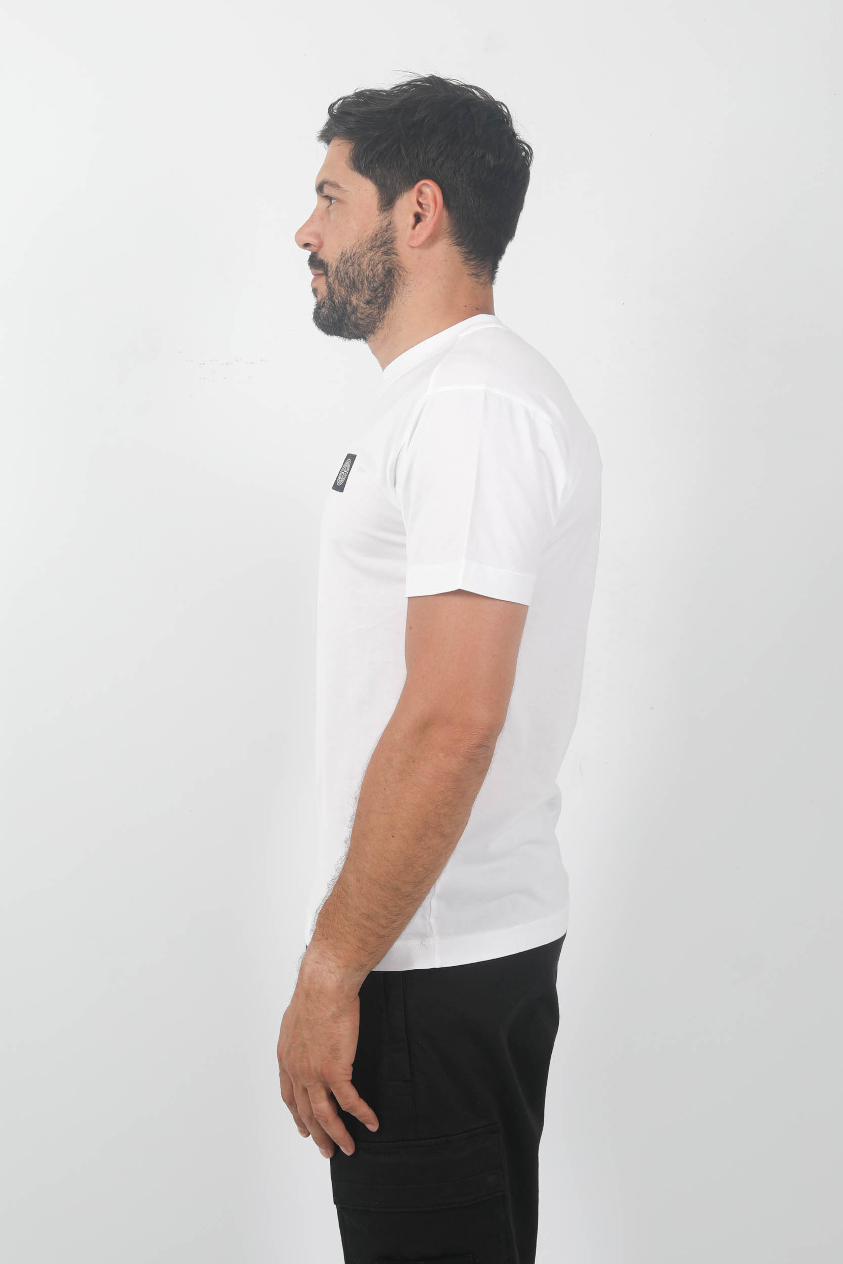 T-SHIRT STONE ISLAND BLANC 791524113-A0001