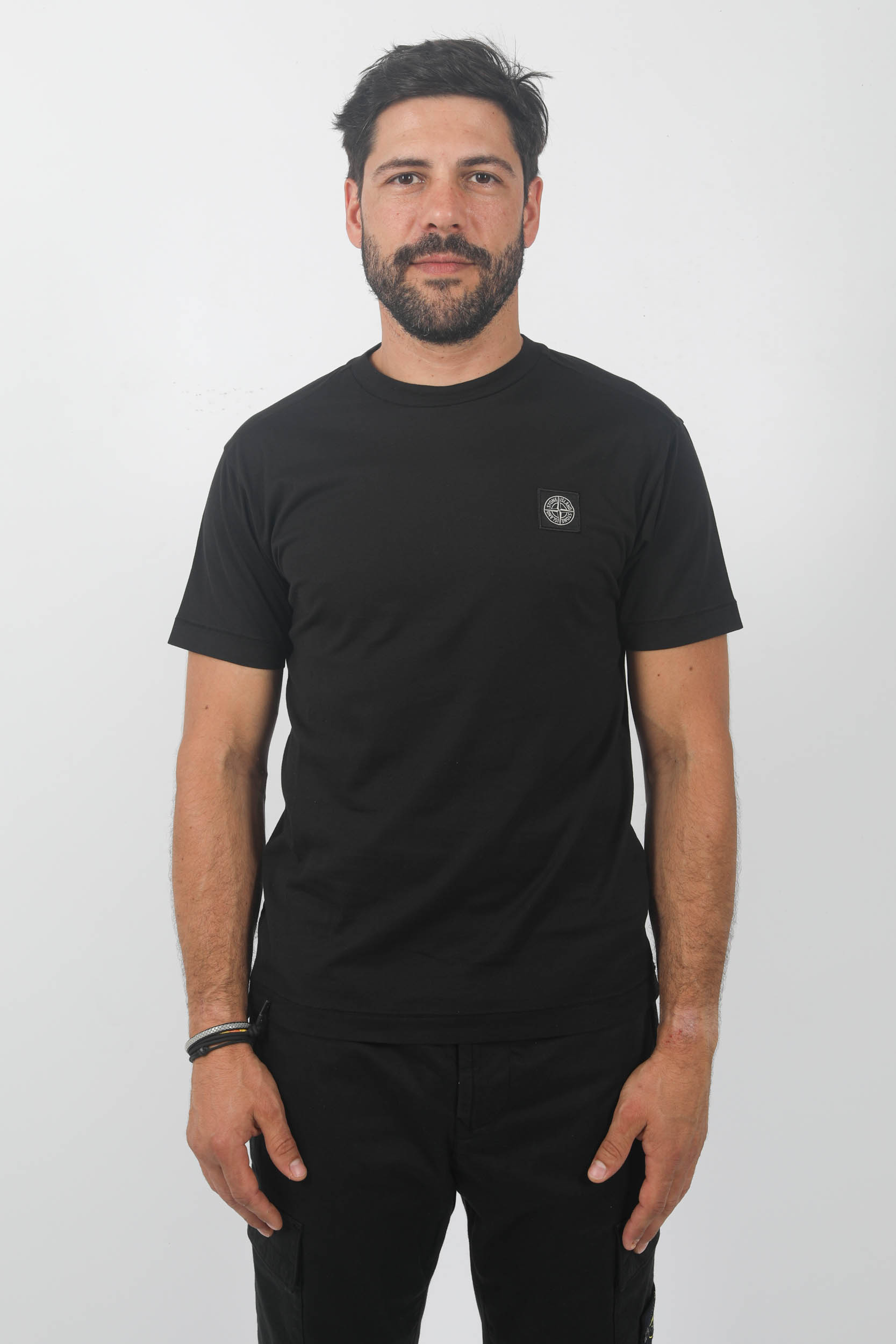 T-SHIRT STONE ISLAND NOIR 791524113-A0029