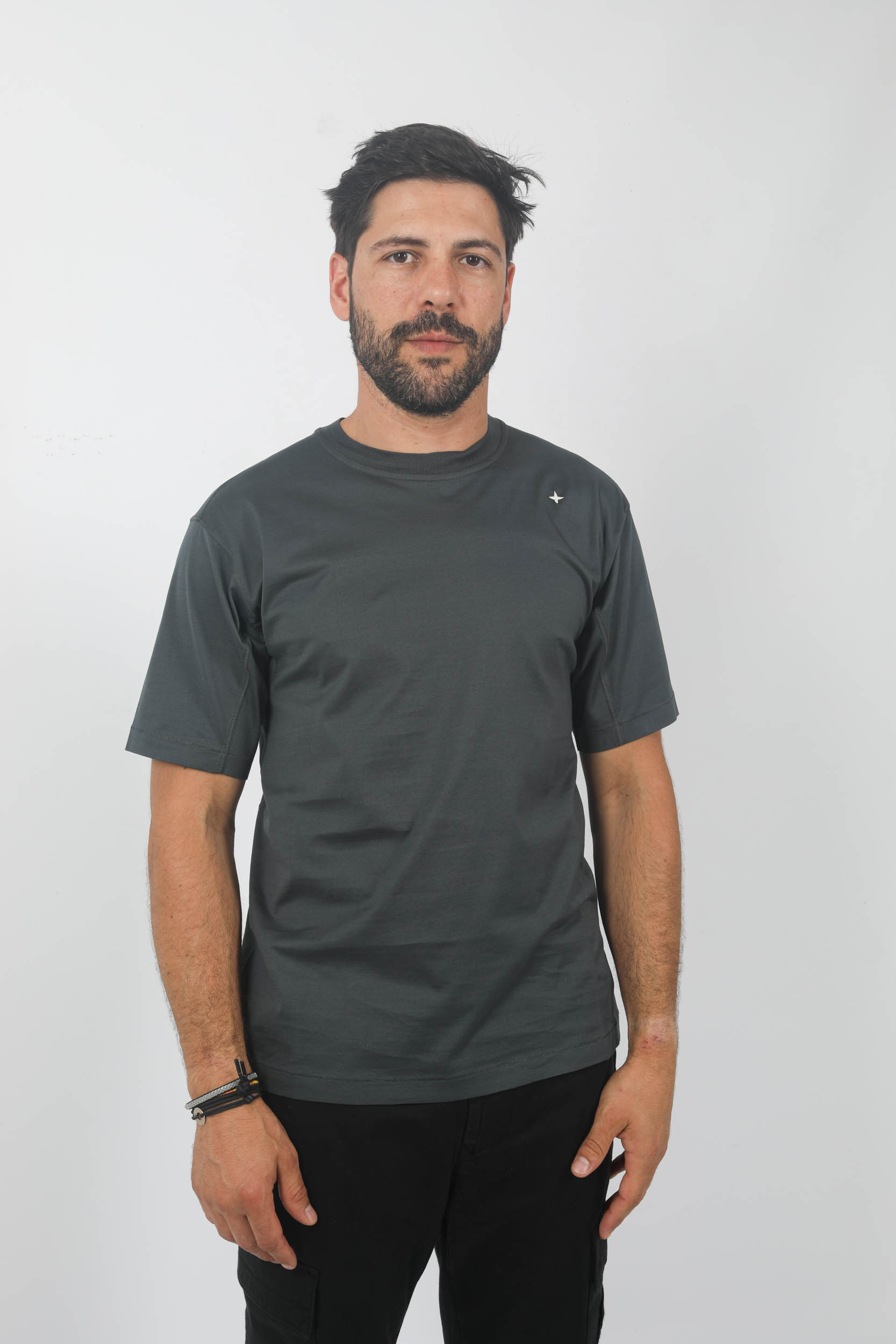 T-SHIRT STONE ISLAND ANTHRACITE 7915203G3-V0062