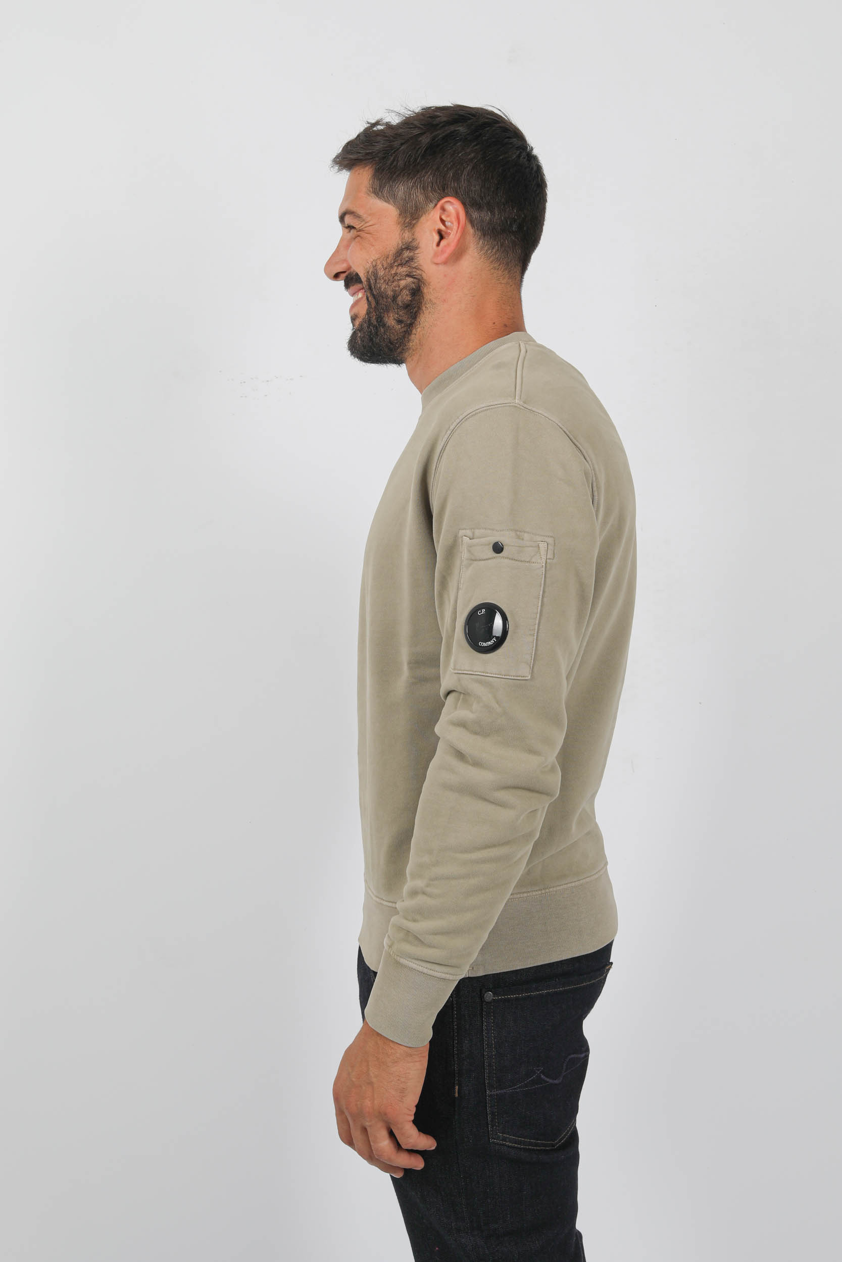 SWEAT C.P COMPANY BEIGE DELAVE S008A-335