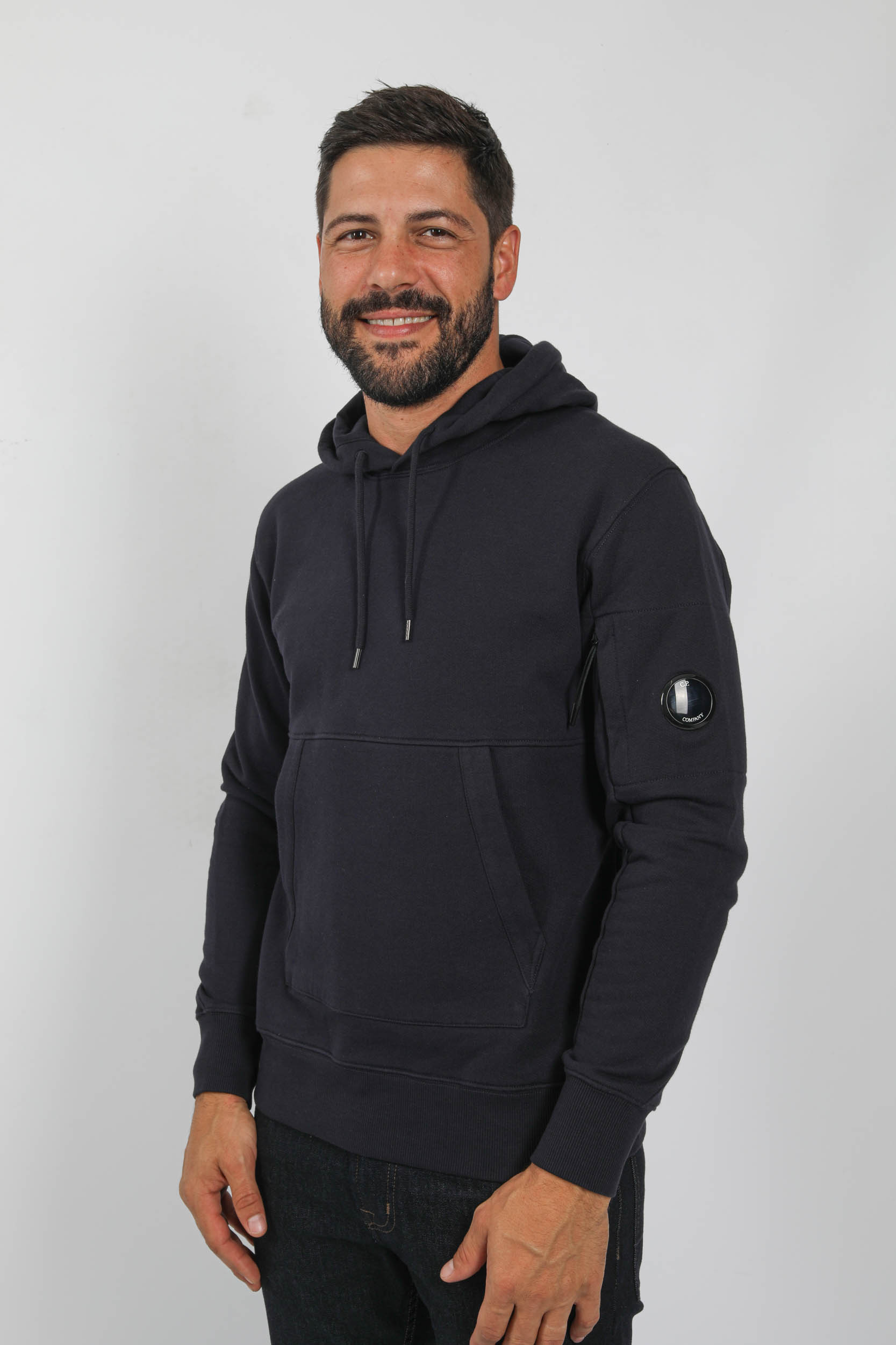 SWEAT A CAPUCHE C.P COMPANY MARINE S023A-888