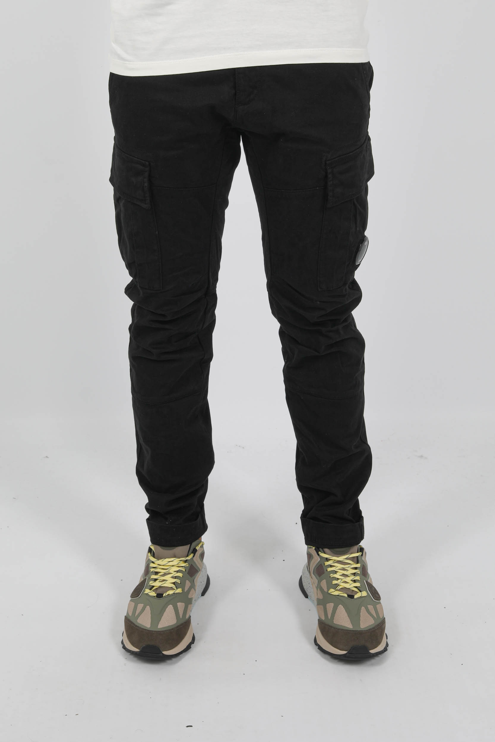 PANTALON CARGO C.P COMPANY NOIR A186A-999