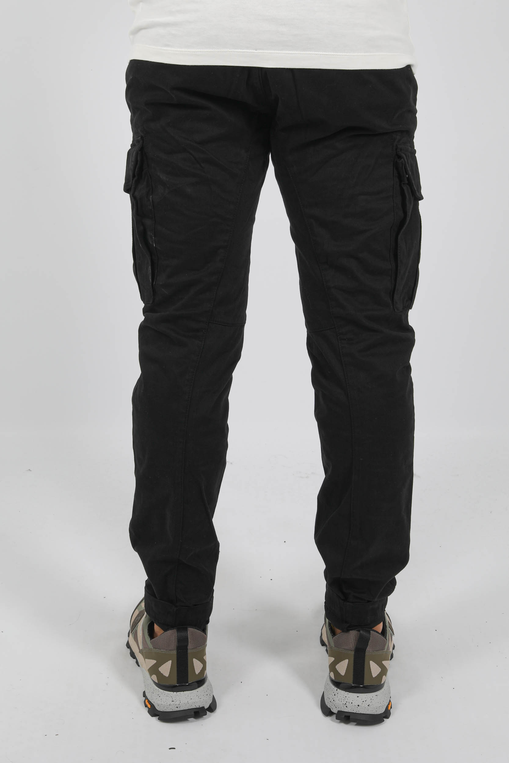 PANTALON CARGO C.P COMPANY NOIR A186A-999