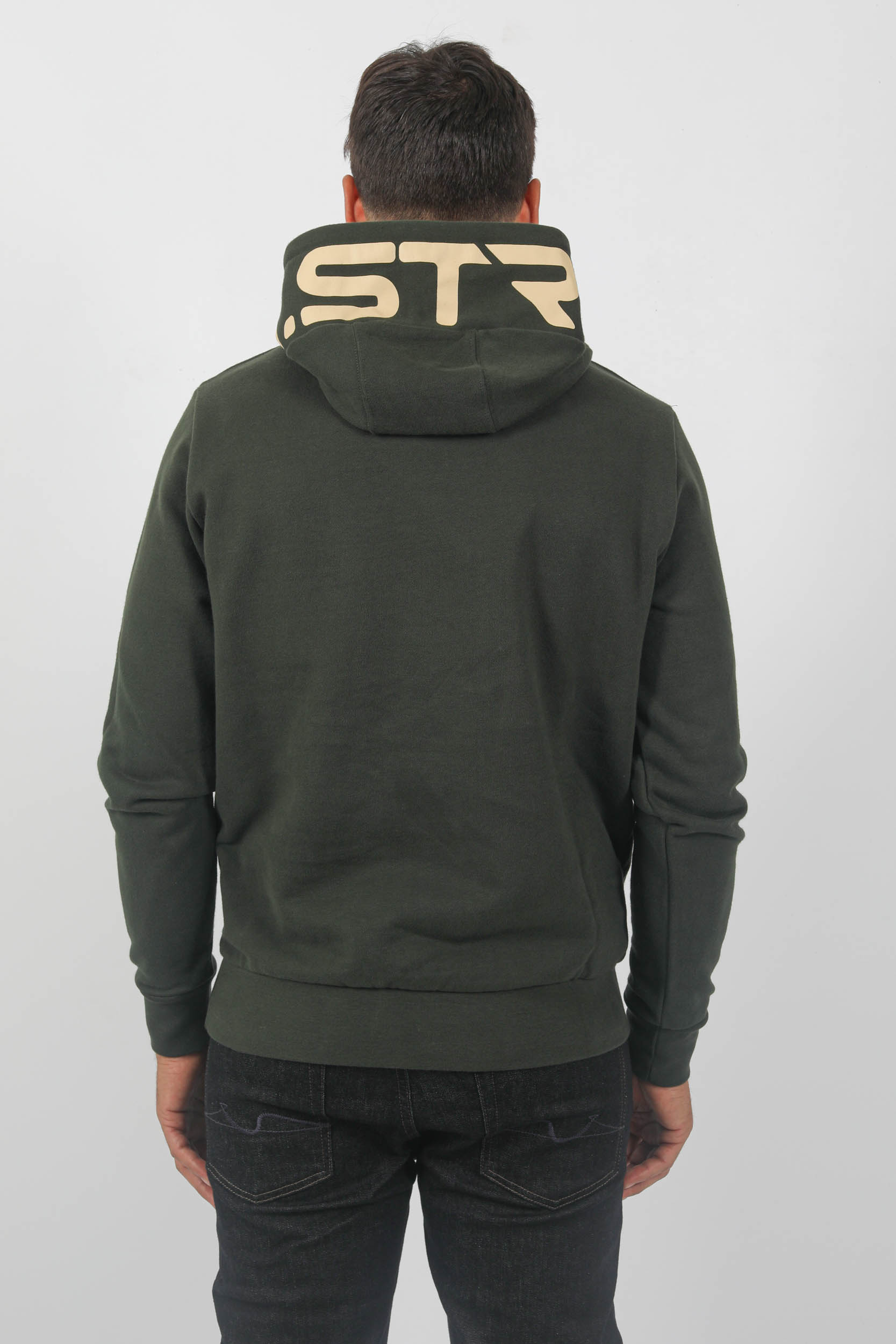 SWEAT A CAPUCHE MASTRUM KAKI LOGO MAS4519-M306