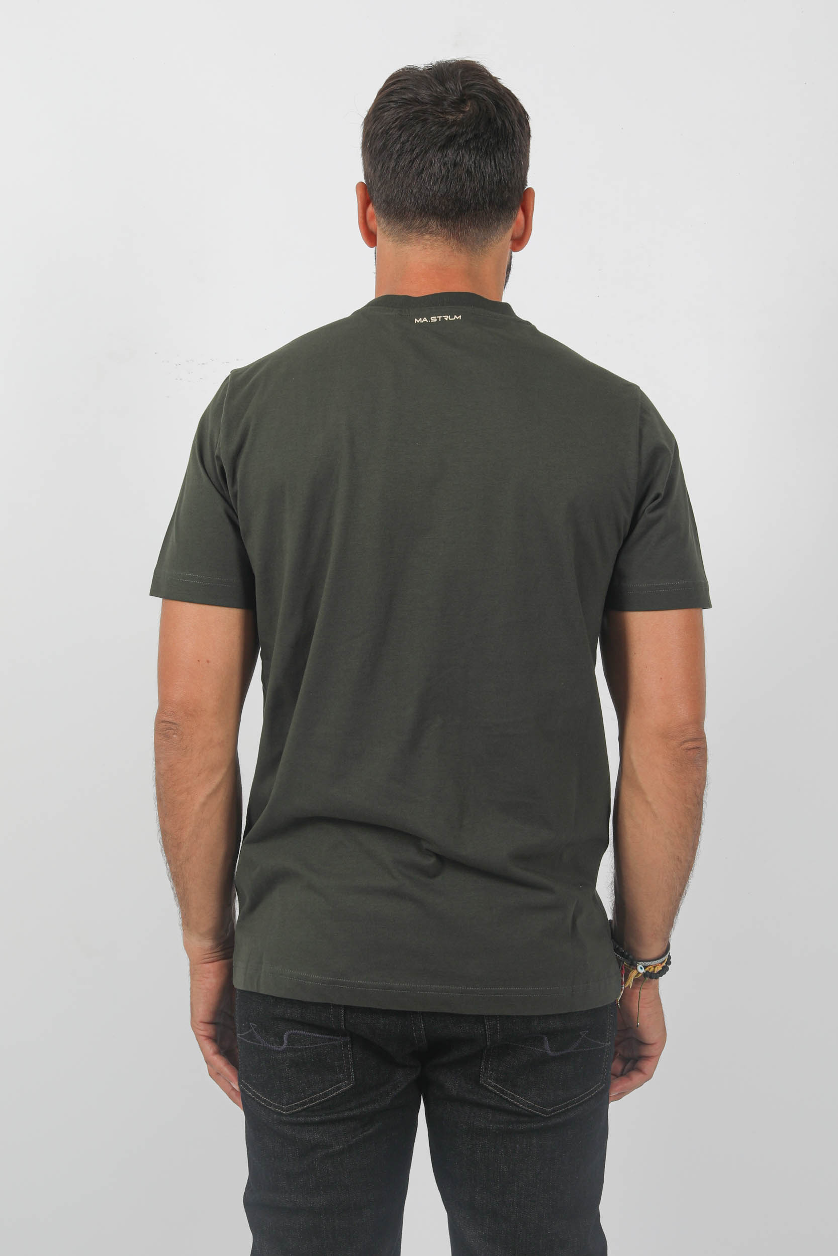 T-SHIRT MASTRUM KAKI LOGO CENTRAL MAS8390-M306