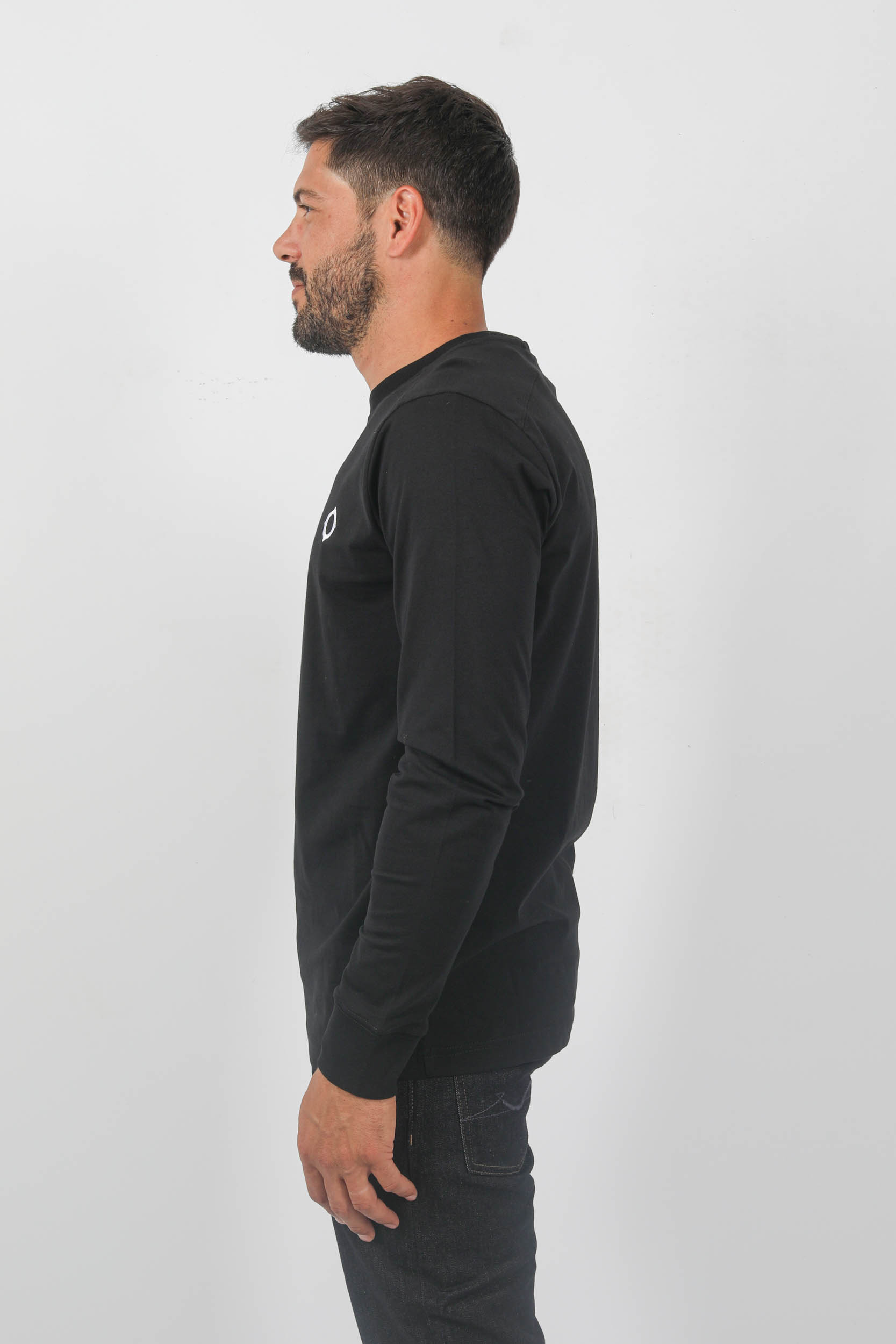 T-SHIRT MANCHES LONGUES MASTRUM NOIR MAS8372-M000