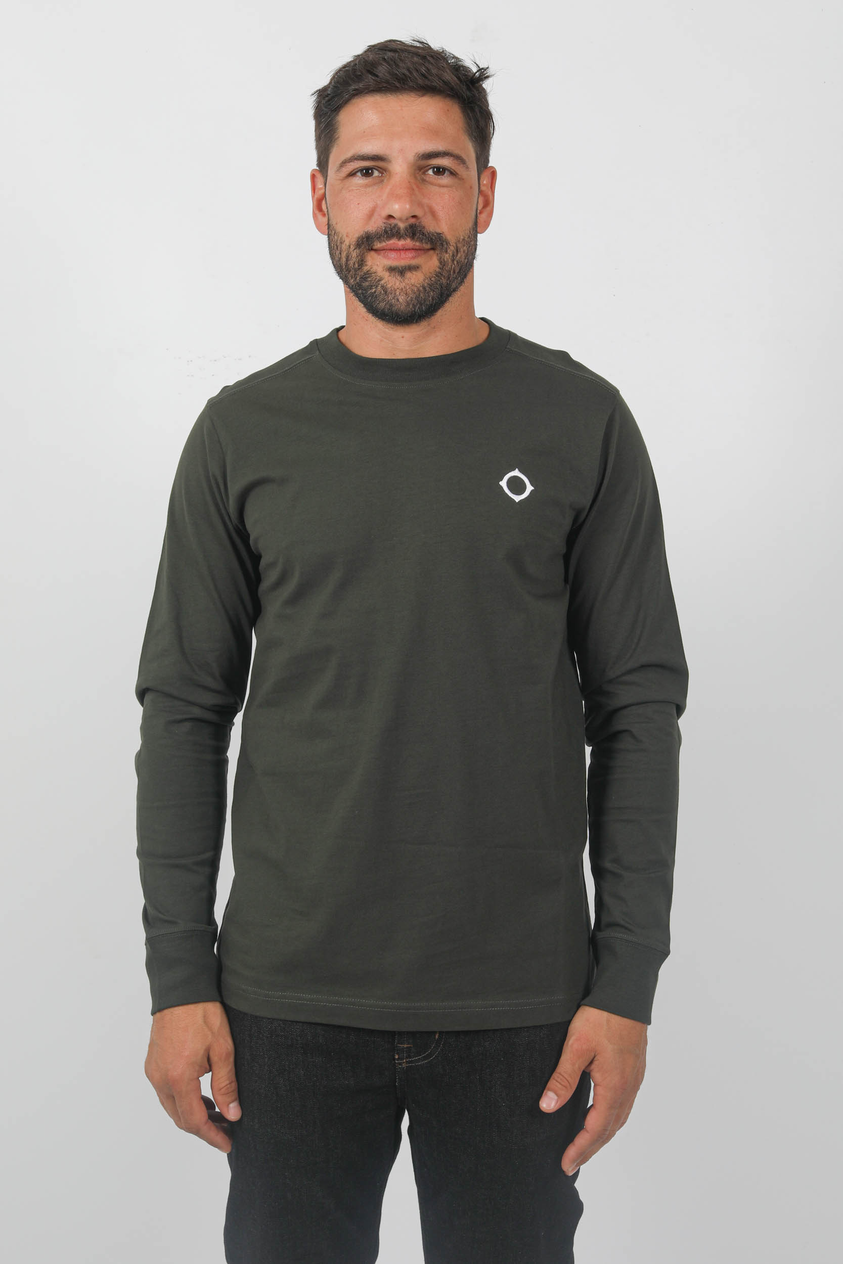 T-SHIRT MANCHES LONGUES MASTRUM KAKI MAS8372-M306