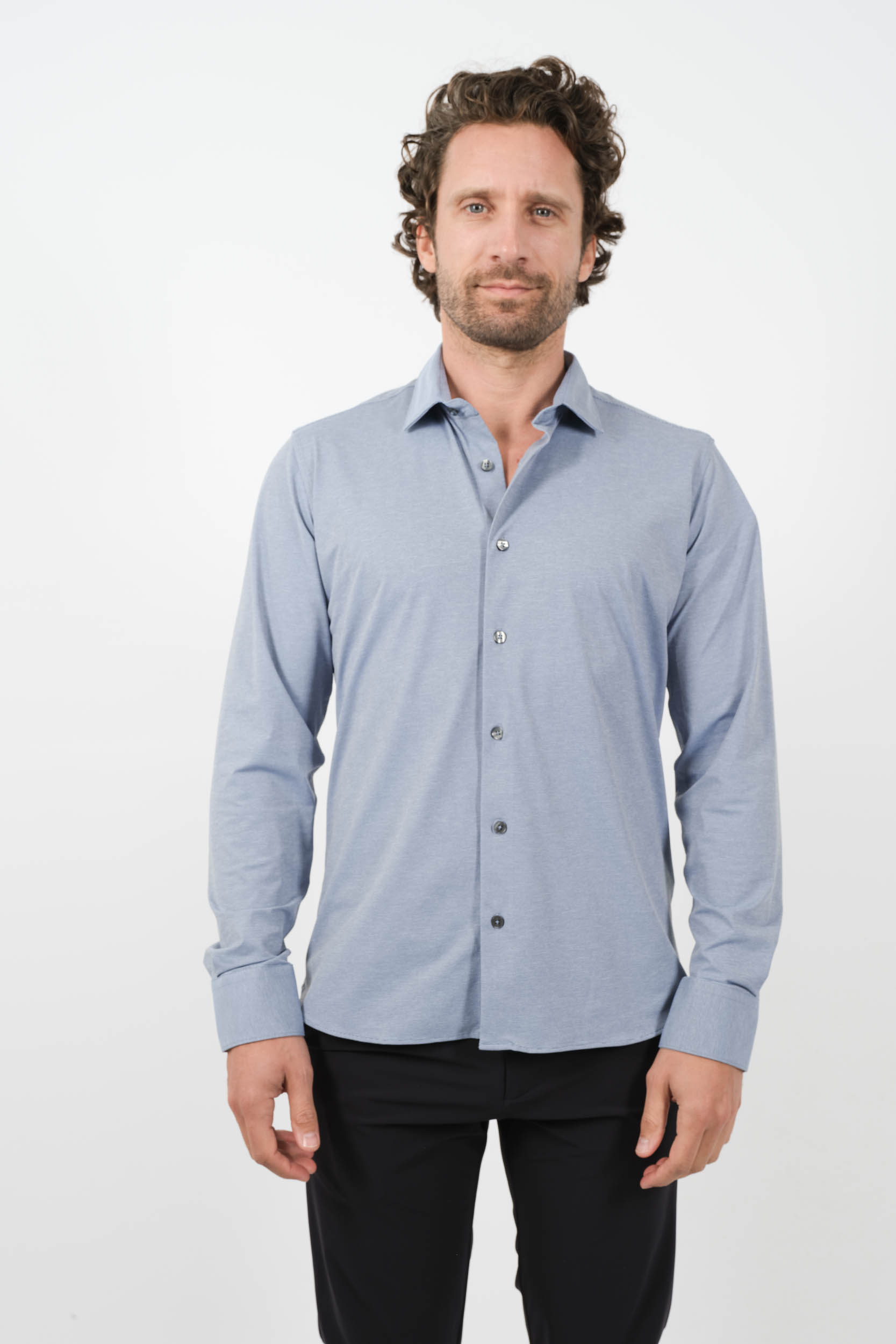 CHEMISE RRD BLEU JEAN W23253-V07