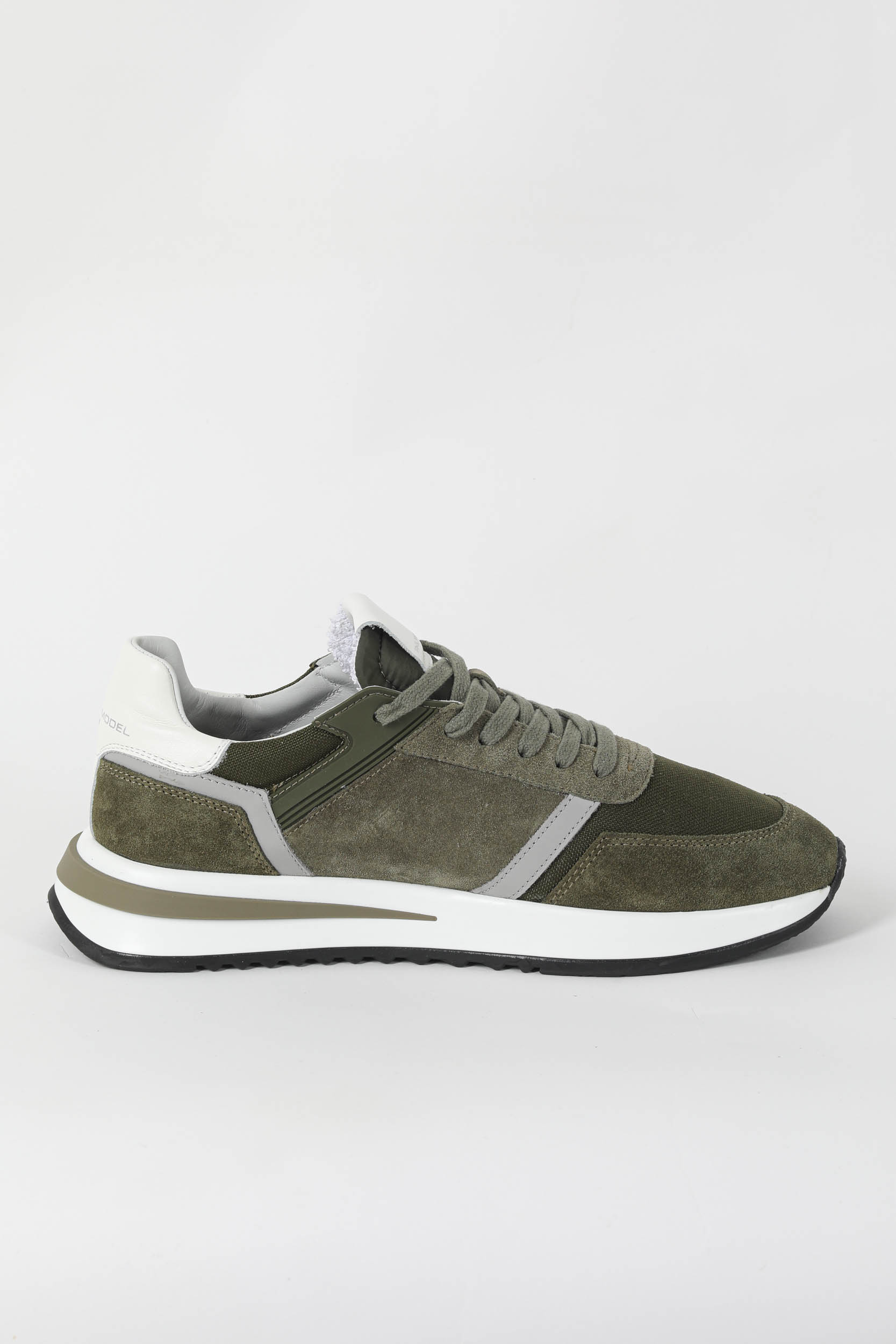 BASKETS PHILIPPE MODEL TROPEZ 2.1 KAKI TYLU-RT04