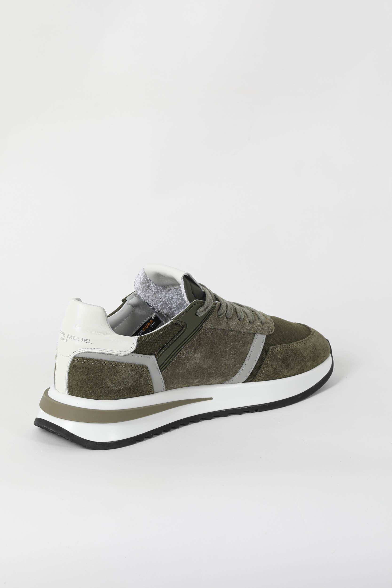 BASKETS PHILIPPE MODEL TROPEZ 2.1 KAKI TYLU-RT04