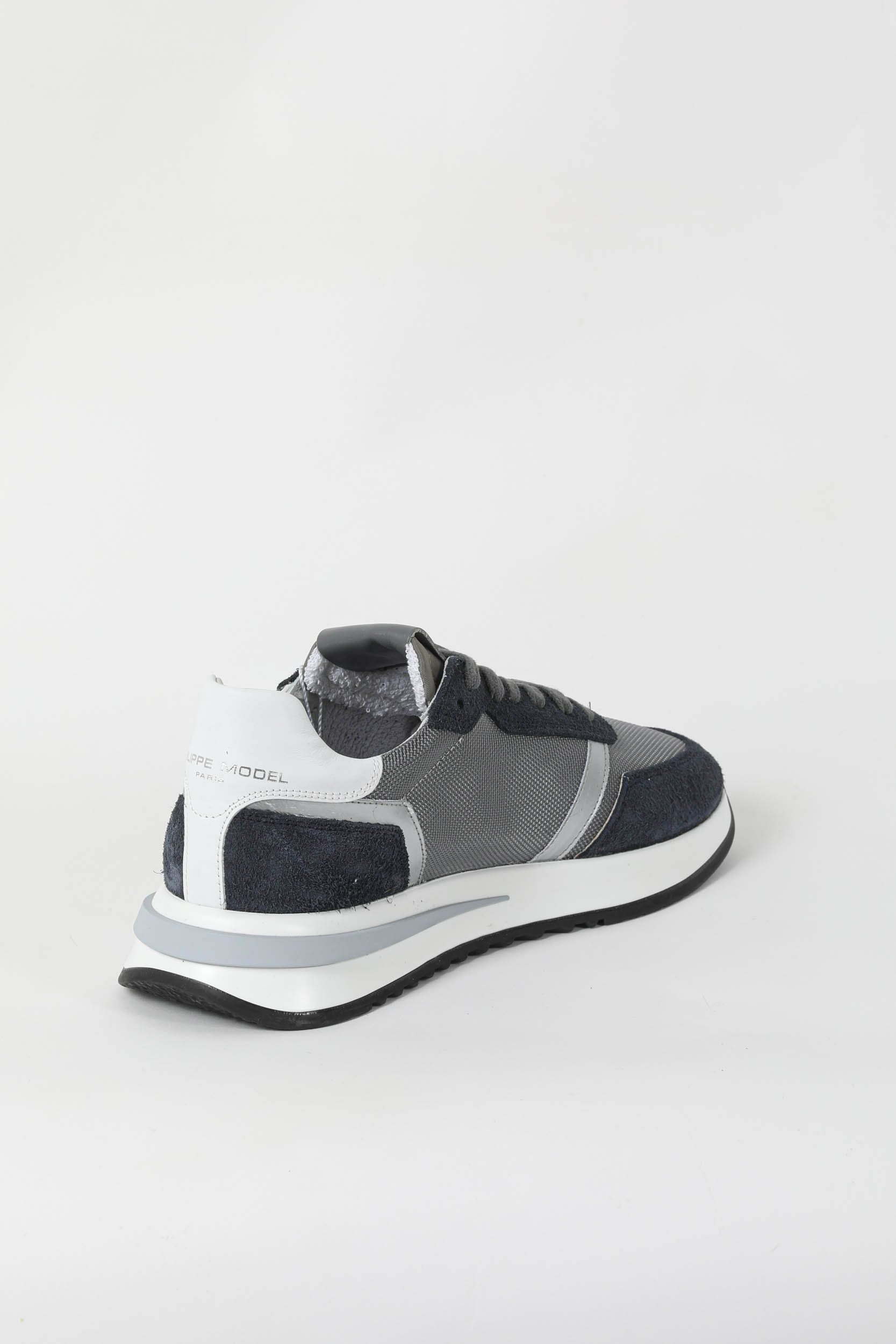 BASKETS PHILIPPE MODEL TROPEZ 2.1 MARINE/GRIS TYLU-WT02