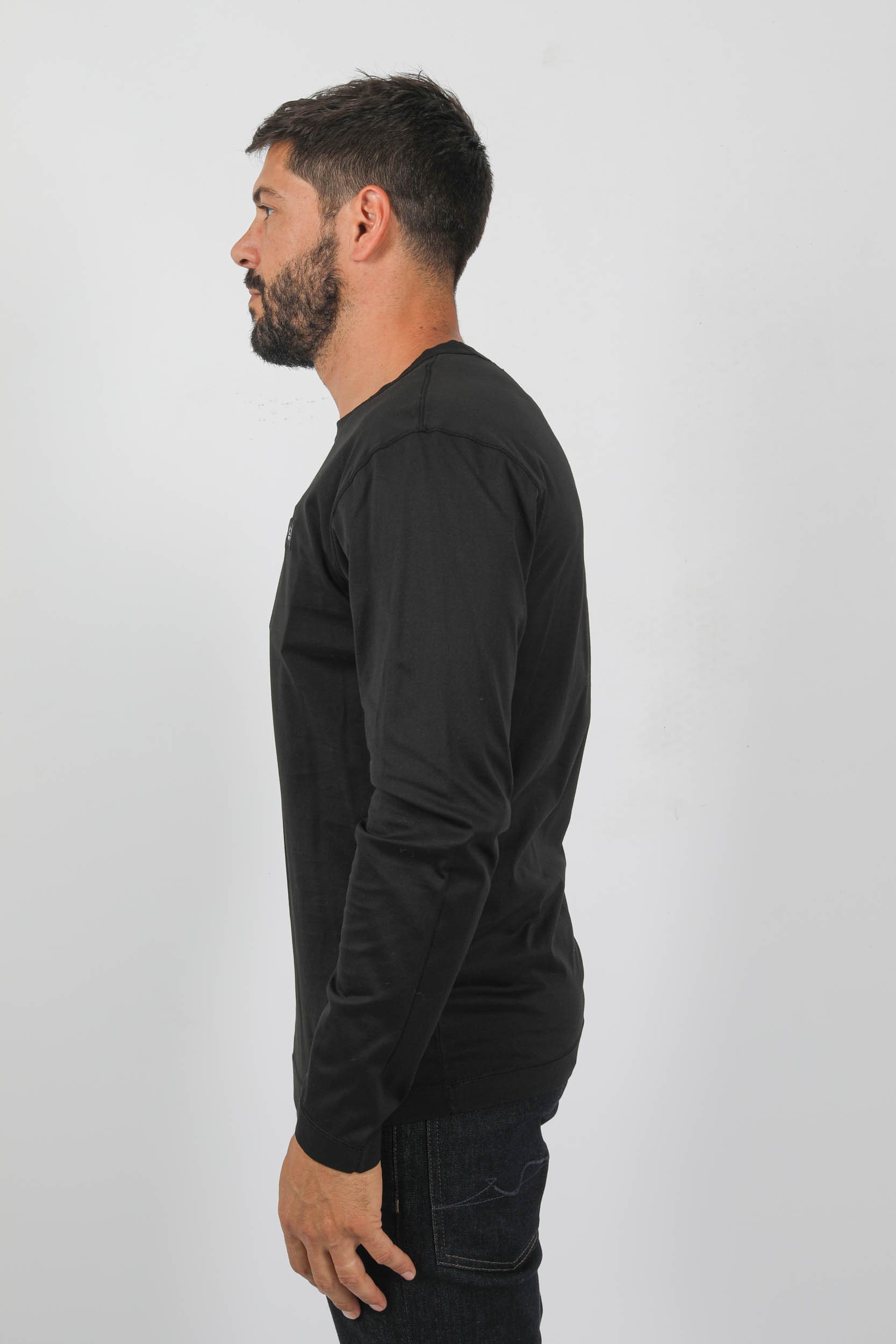 T-SHIRT A MANCHES LONGUES C.P COMPANY NOIR S143A-999