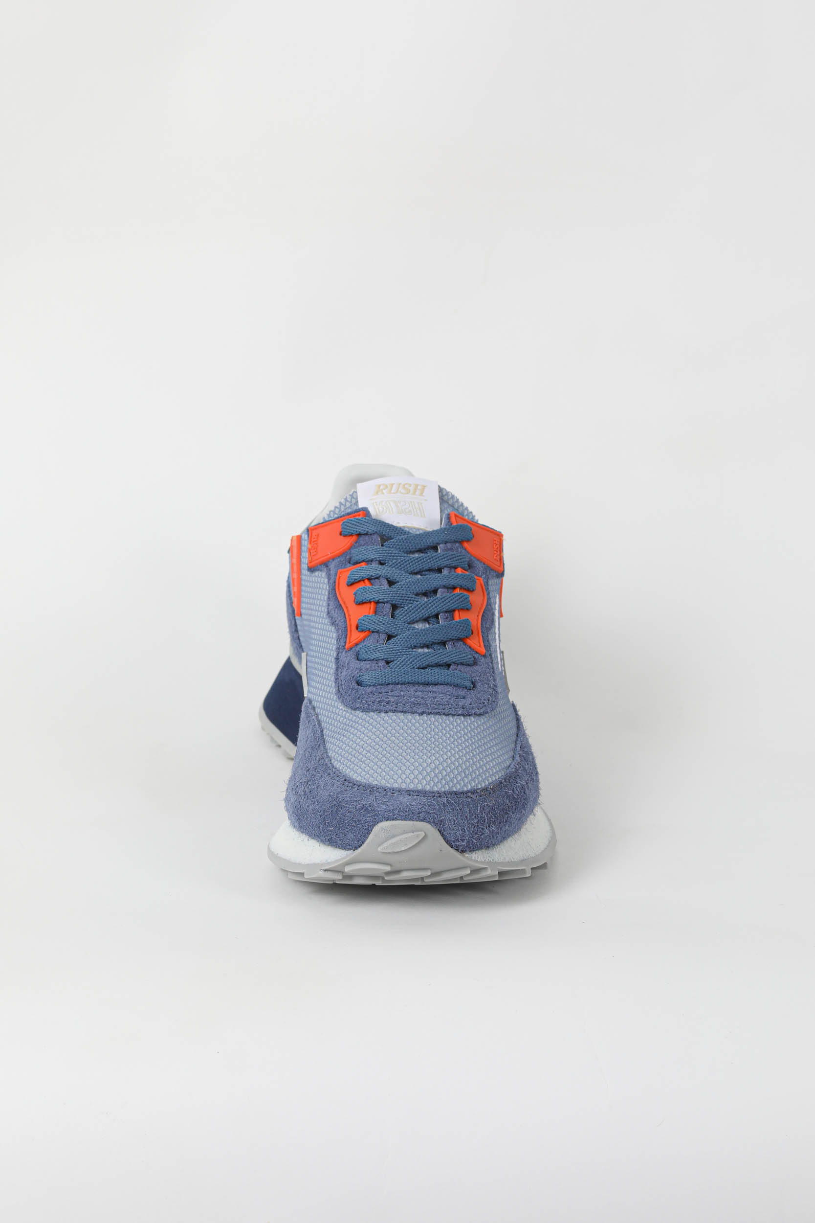 BASKETS GHOUD RUSH SUEDE BLEU/ORANGE RGLM-MS28