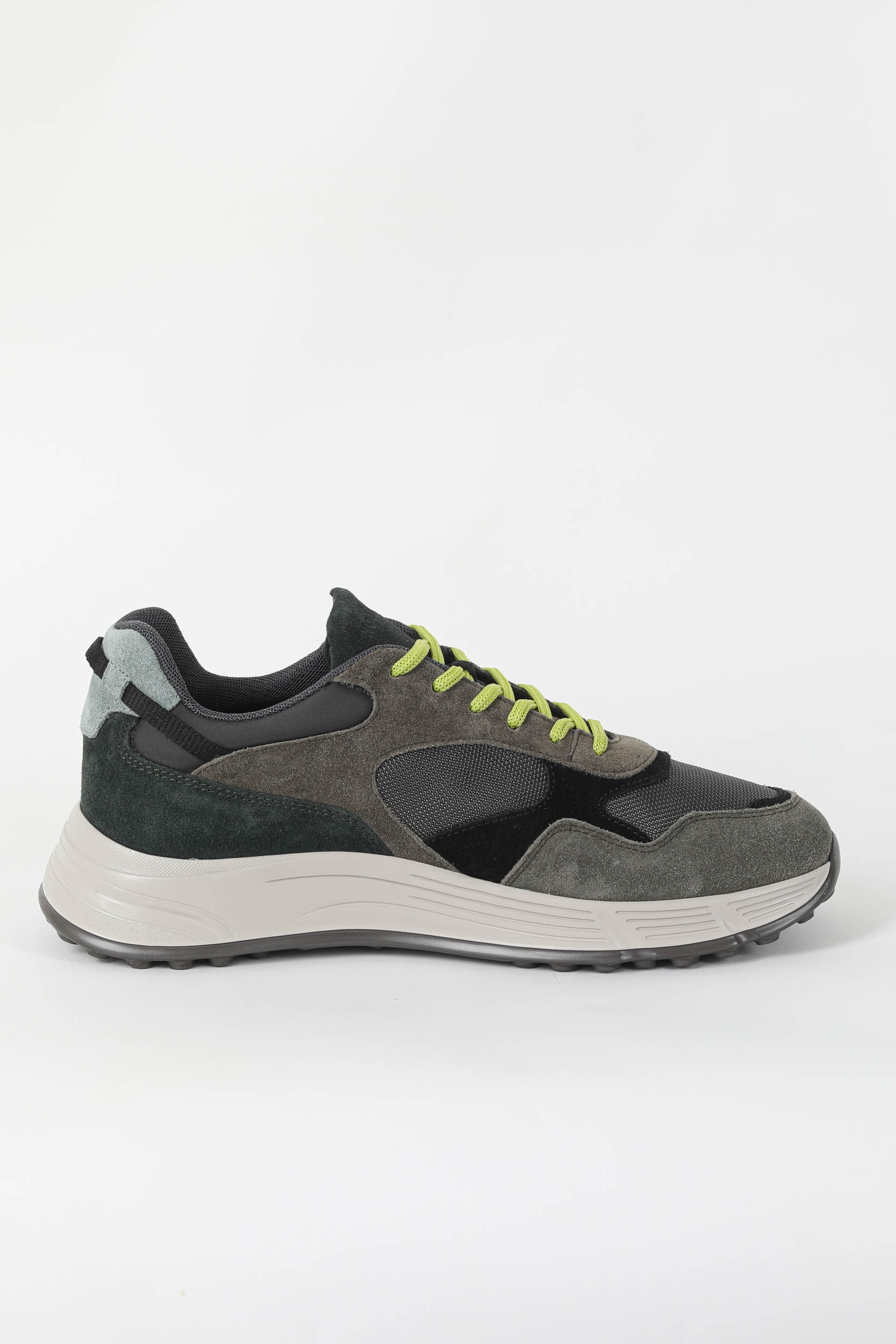 BASKETS HOGAN HYPERLIGHT KAKI/GRIS/NOIR HXM5630DM90-816Q