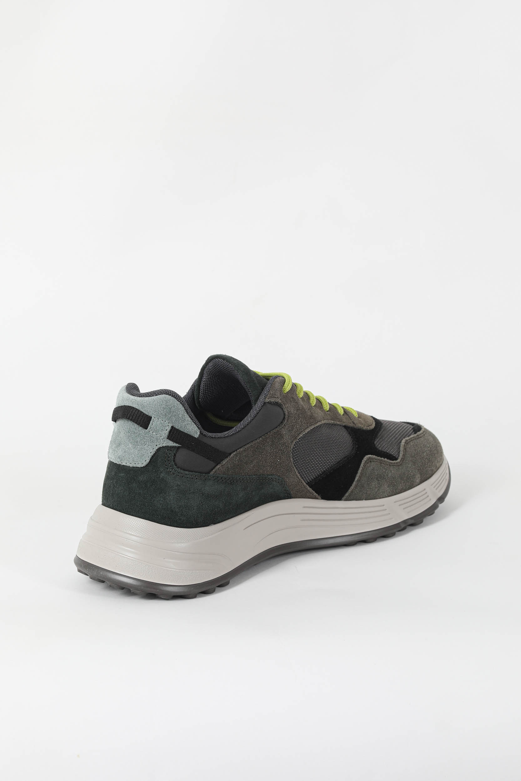 BASKETS HOGAN HYPERLIGHT KAKI/GRIS/NOIR HXM5630DM90-816Q