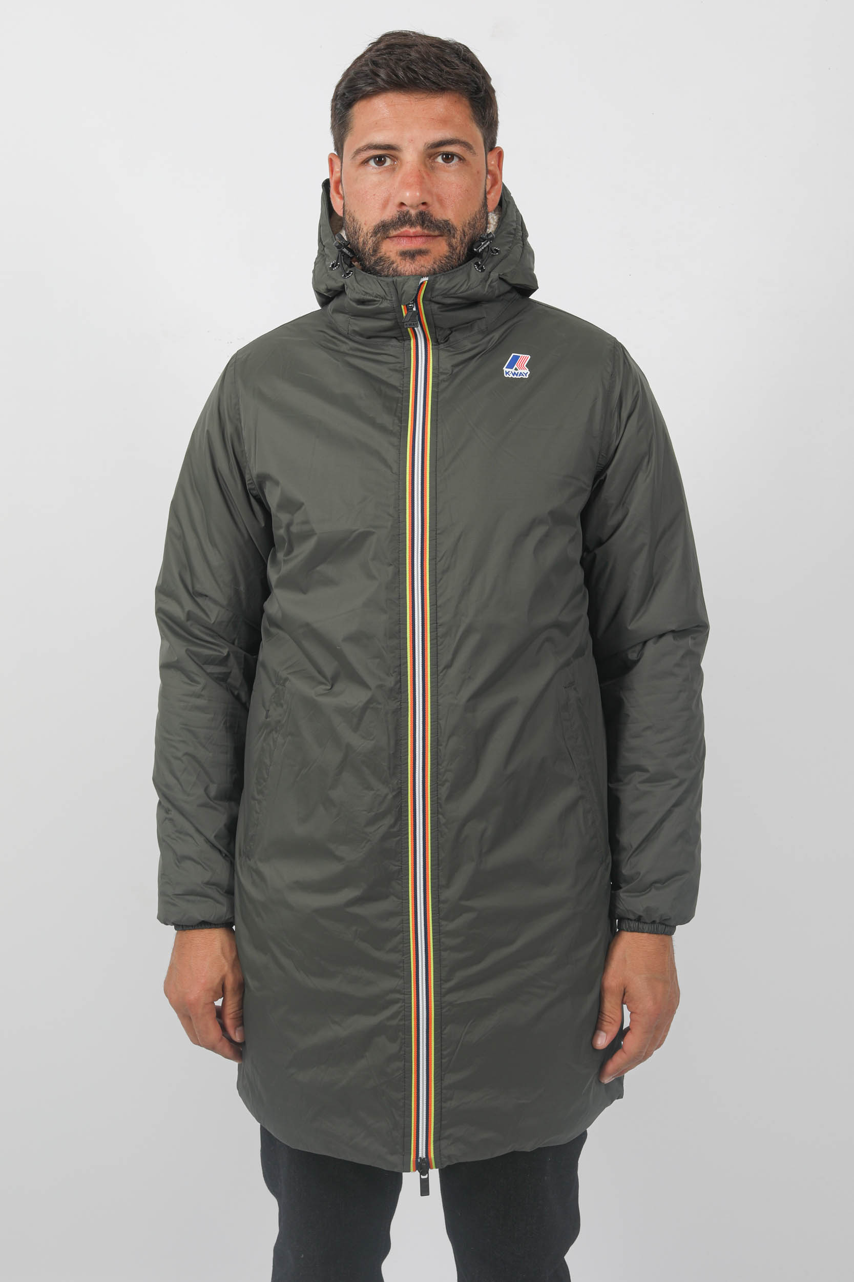 PARKAS KWAY DOUBLE POLAIRE KAKI K3114KW-WMR