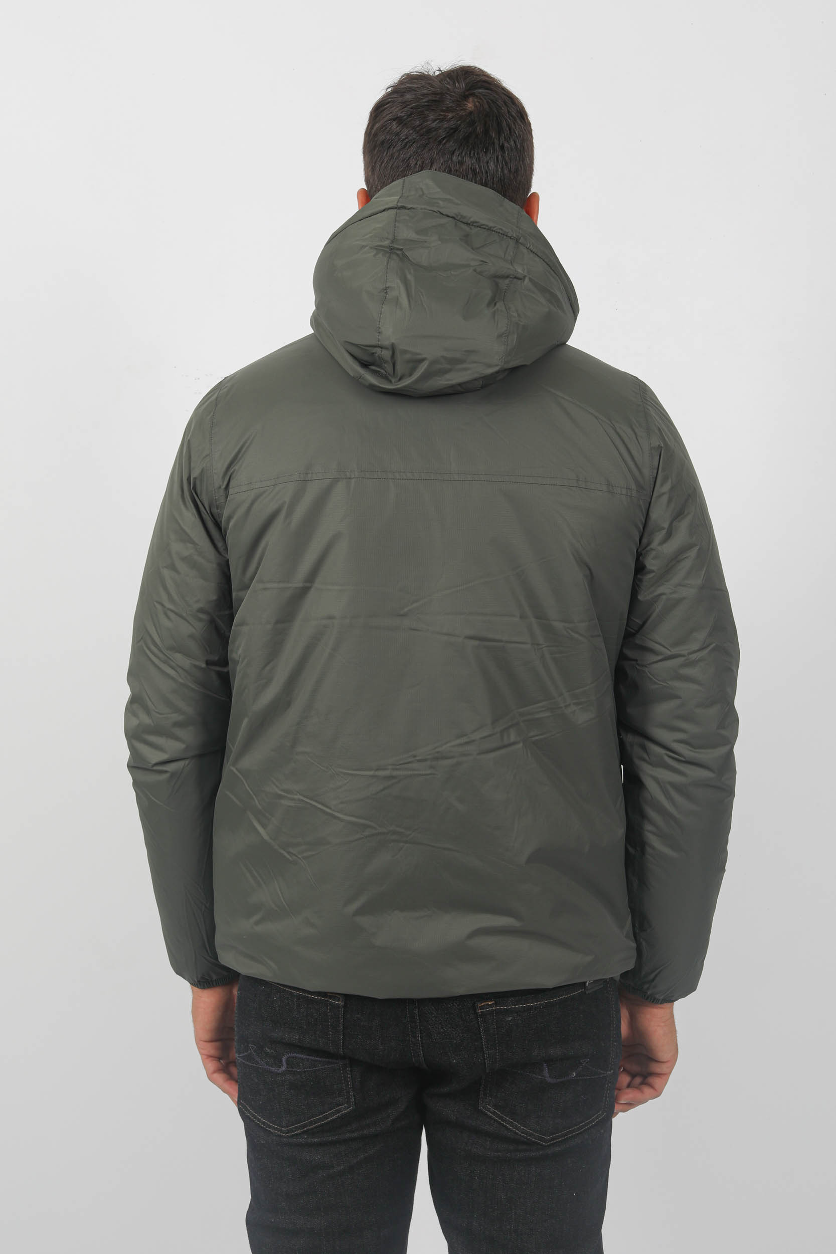 BLOUSON KWAY DOUBLE POLAIRE KAKI K3118TW-WMR