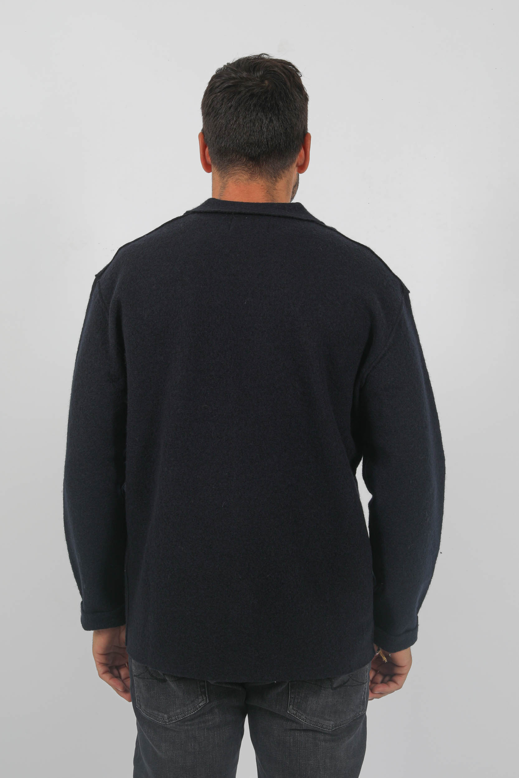 GILET BOUTONS NN07 MARINE JONAS-NAVY