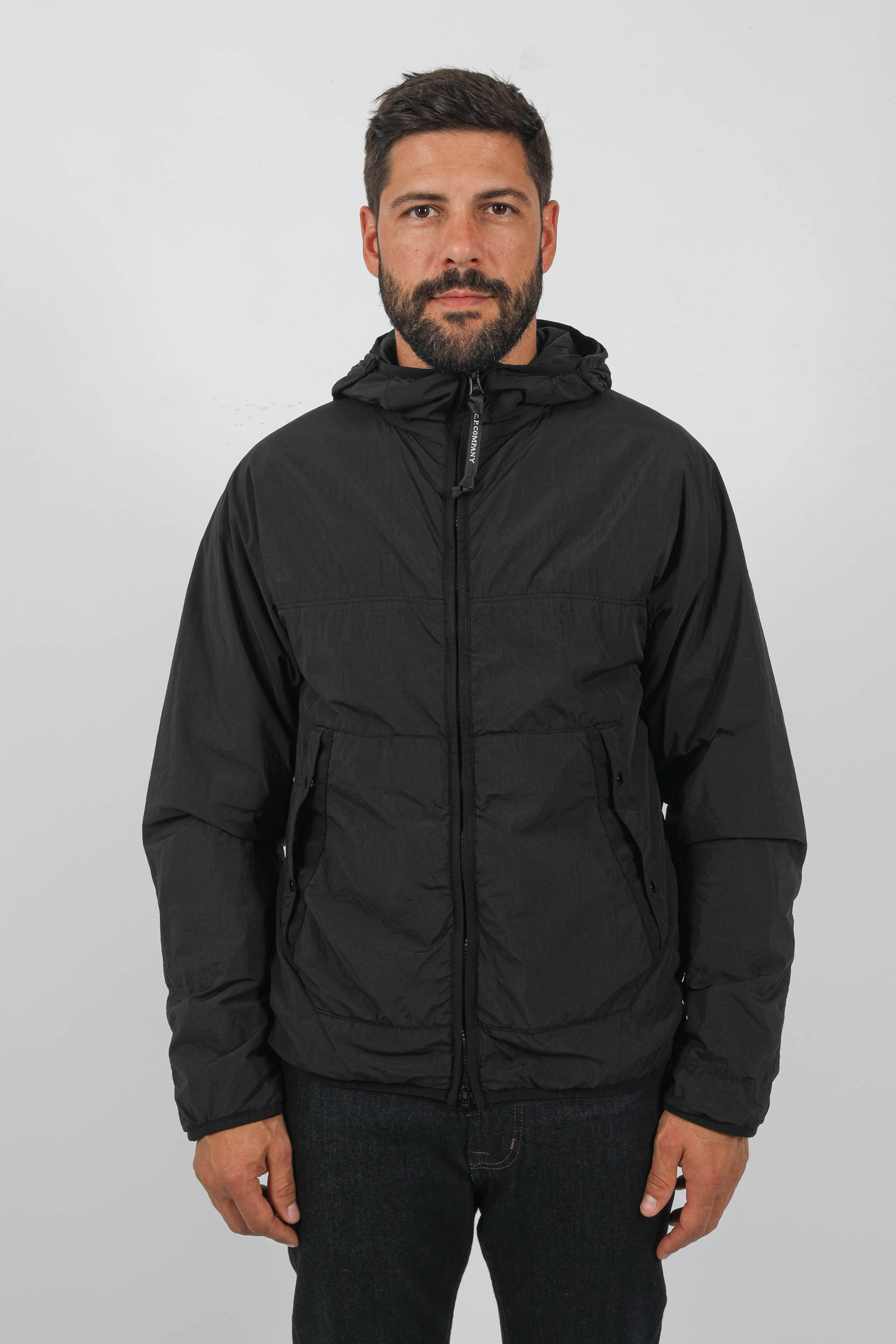 BLOUSON C.P COMPANY PRIMALOFT NYLON NOIR W109A-999