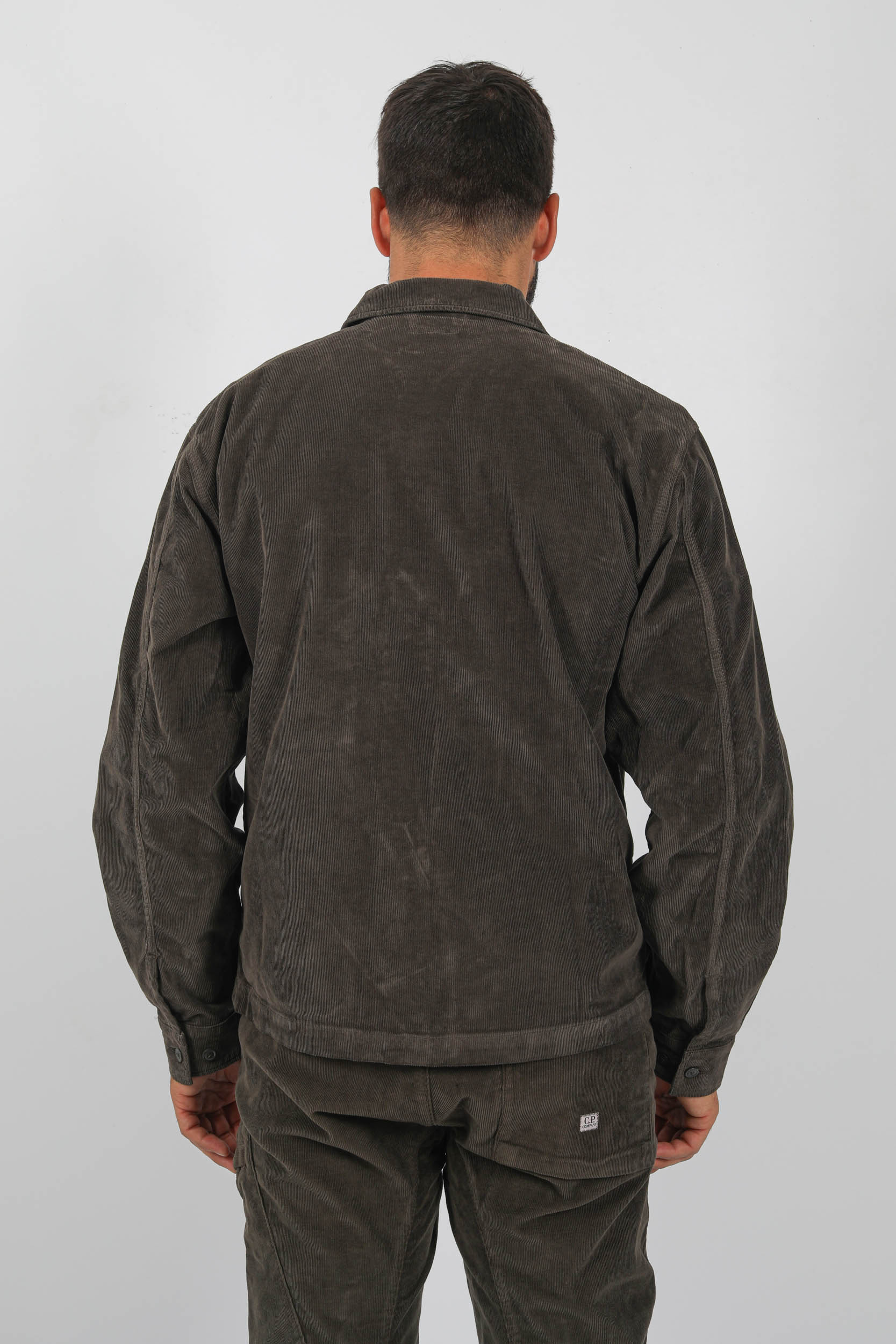 SURECHEMISE VELOURS C.P COMPANY KAKI H292A-670