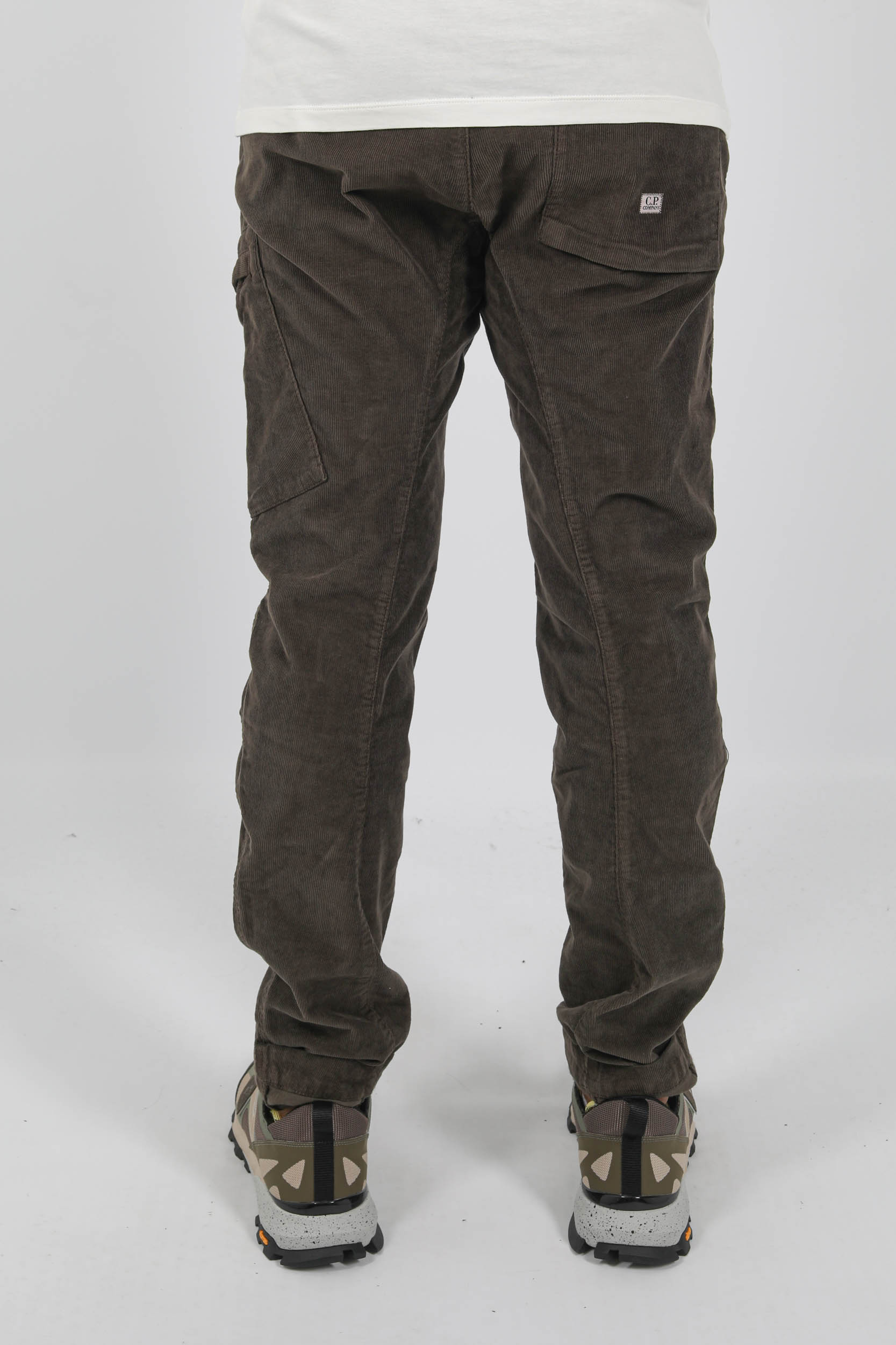 PANTALON CARGO C.P COMPANY VELOURS KAKI A352A-670