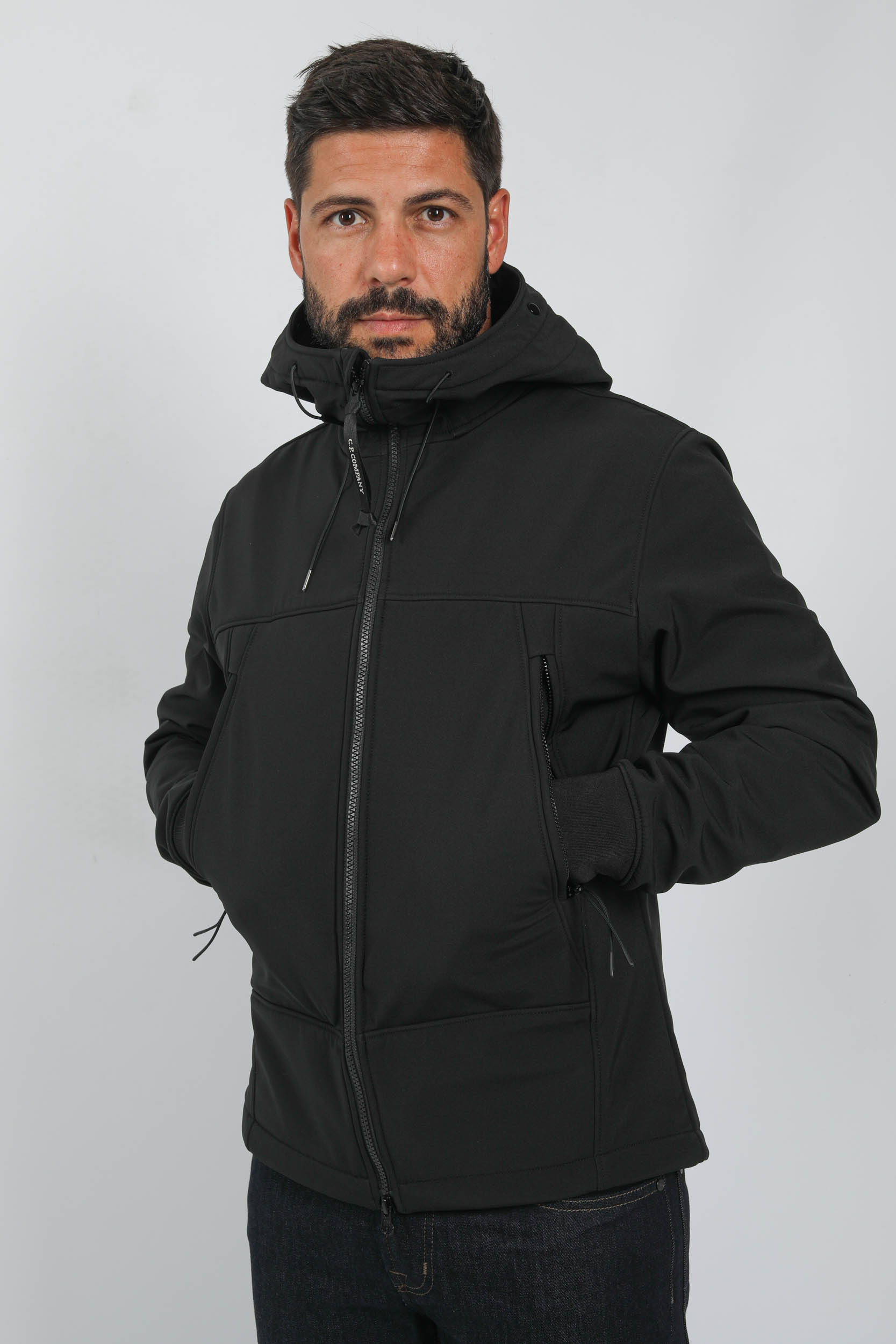 SOFT-SHELL C.P COMPANY LUNETTES NOIR W002A-999