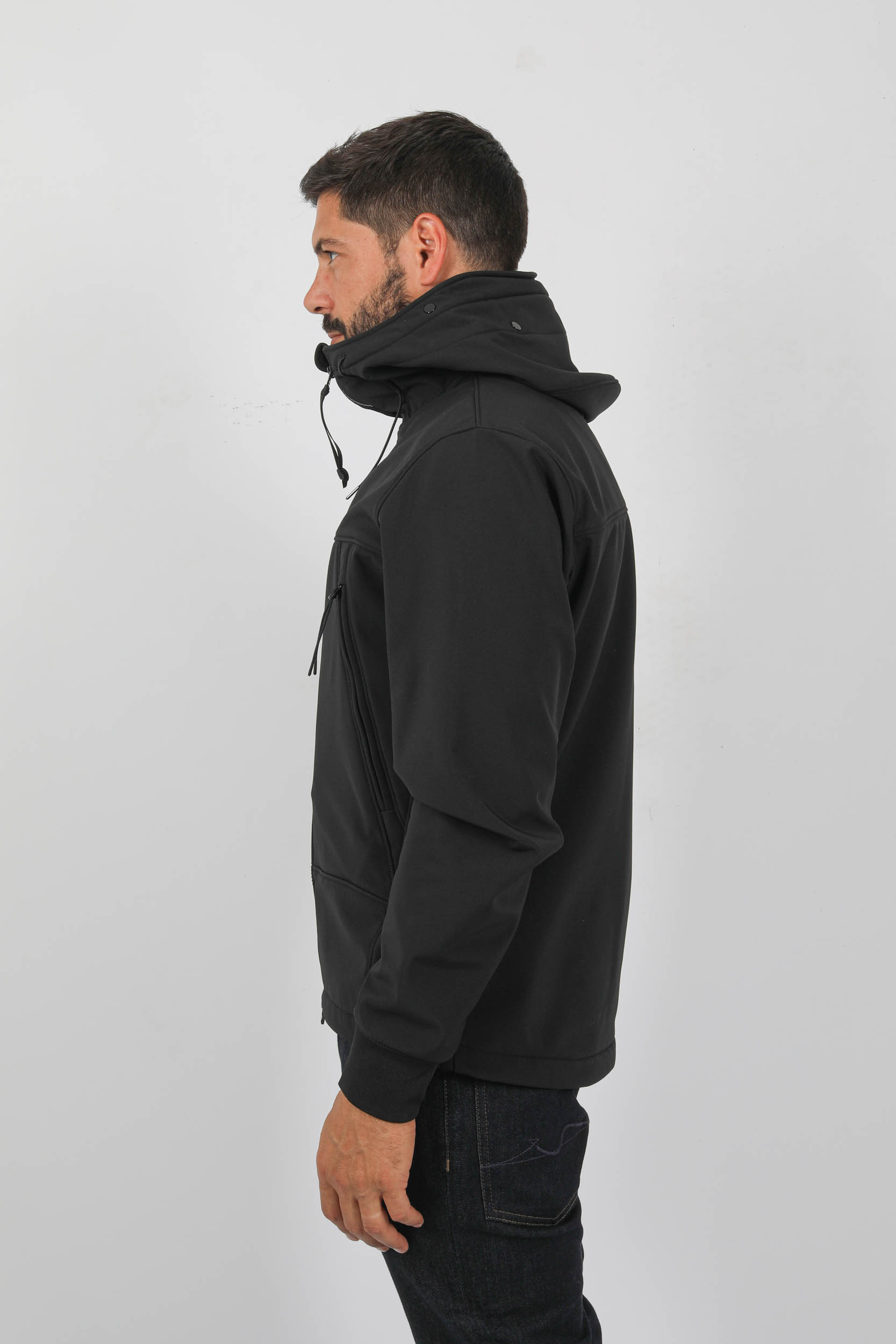 SOFT-SHELL C.P COMPANY LUNETTES NOIR W002A-999