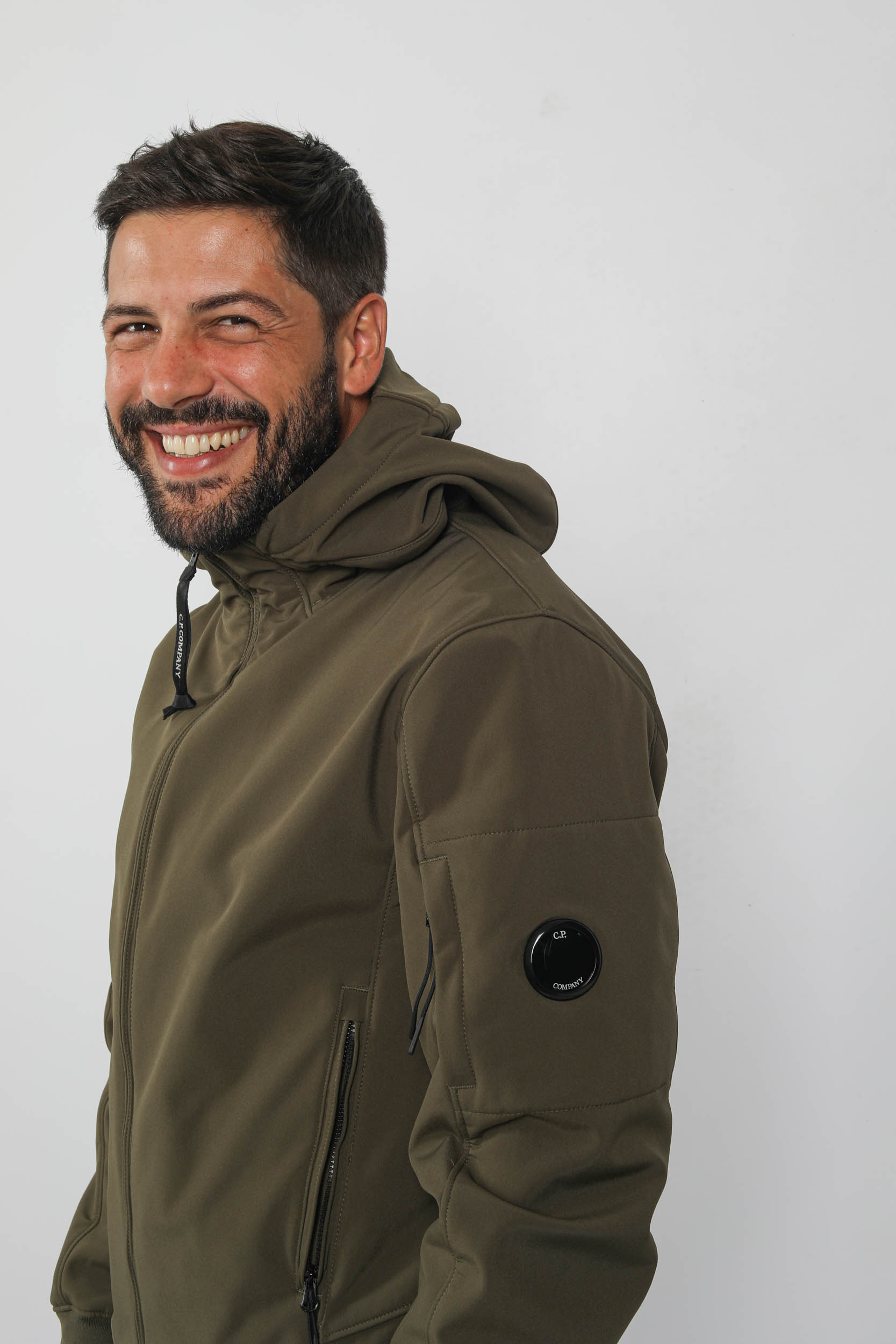 SOFT-SHELL C.P COMPANY KAKI HUBLOT W003A-683