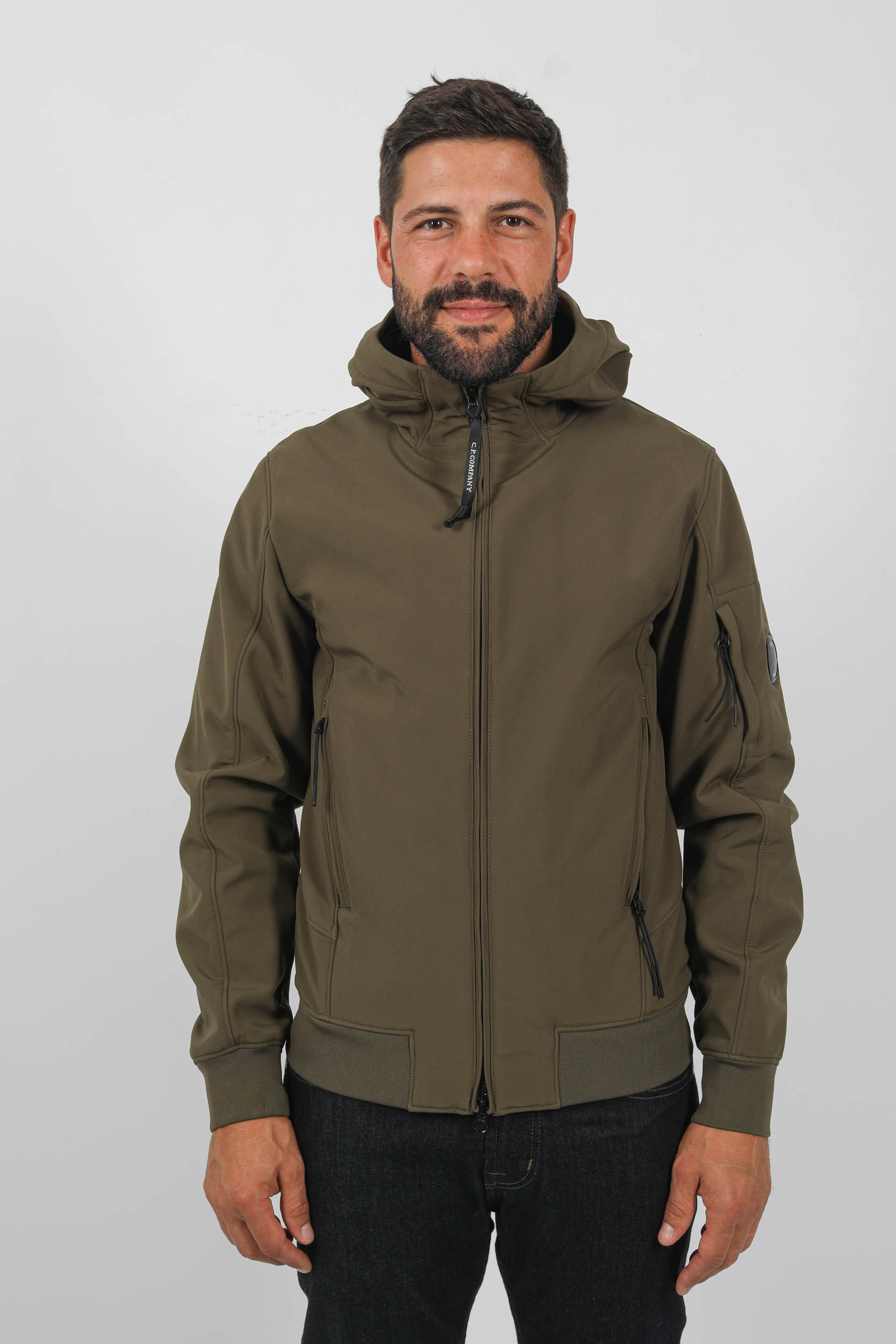 SOFT-SHELL C.P COMPANY KAKI HUBLOT W003A-683