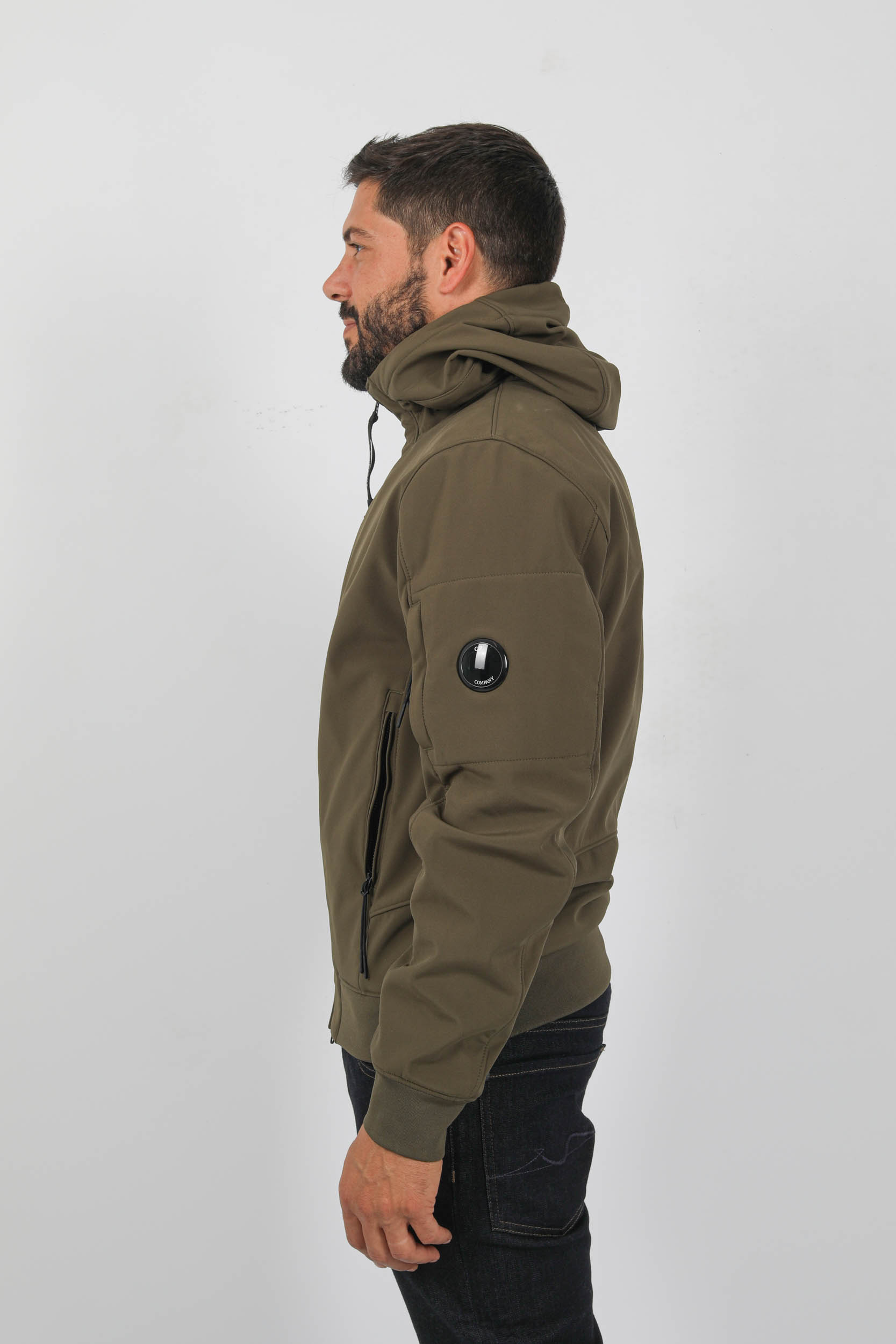 SOFT-SHELL C.P COMPANY KAKI HUBLOT W003A-683