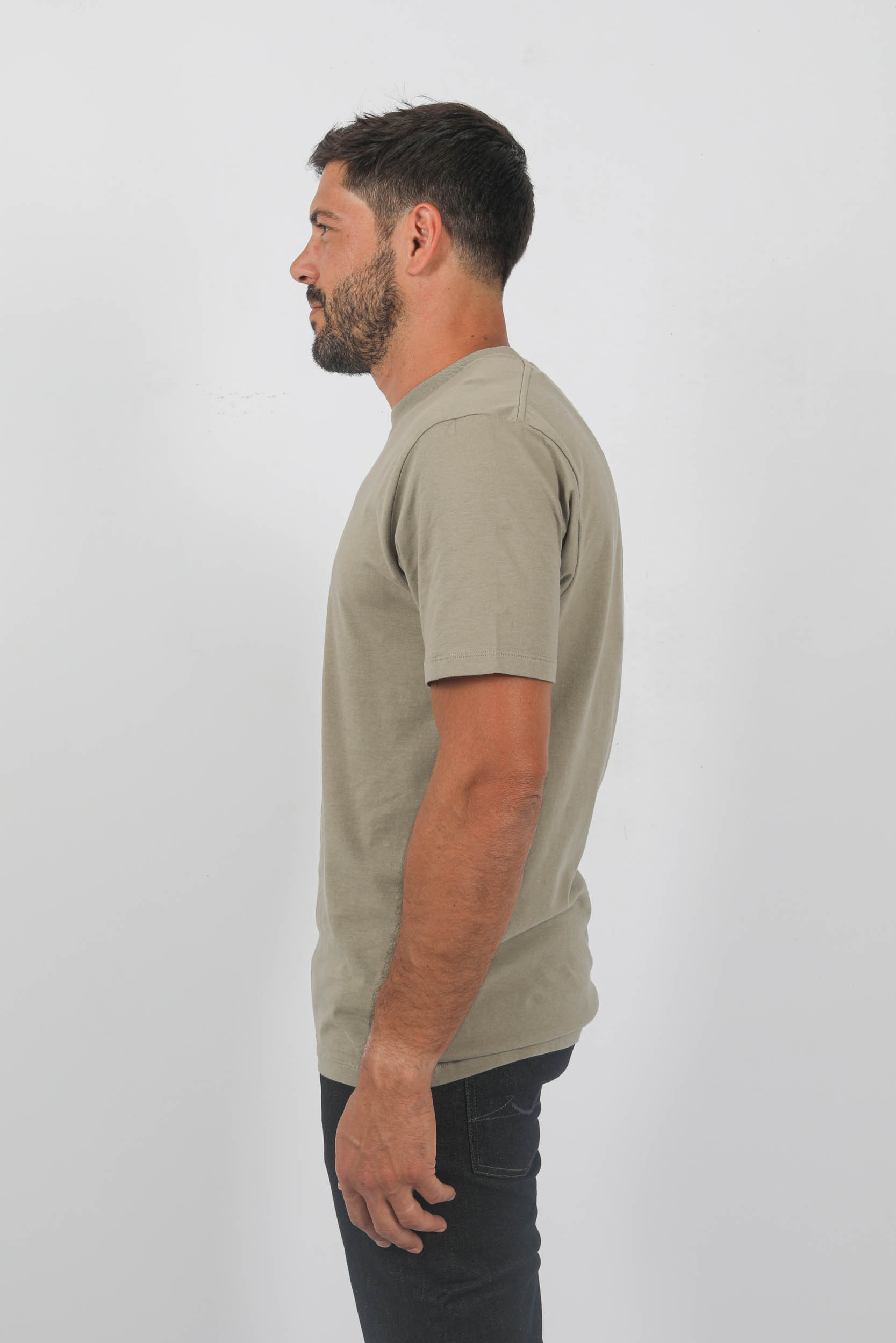 T-SHIRT C.P COMPANY LOGO CENTRAL BEIGE S048A-335