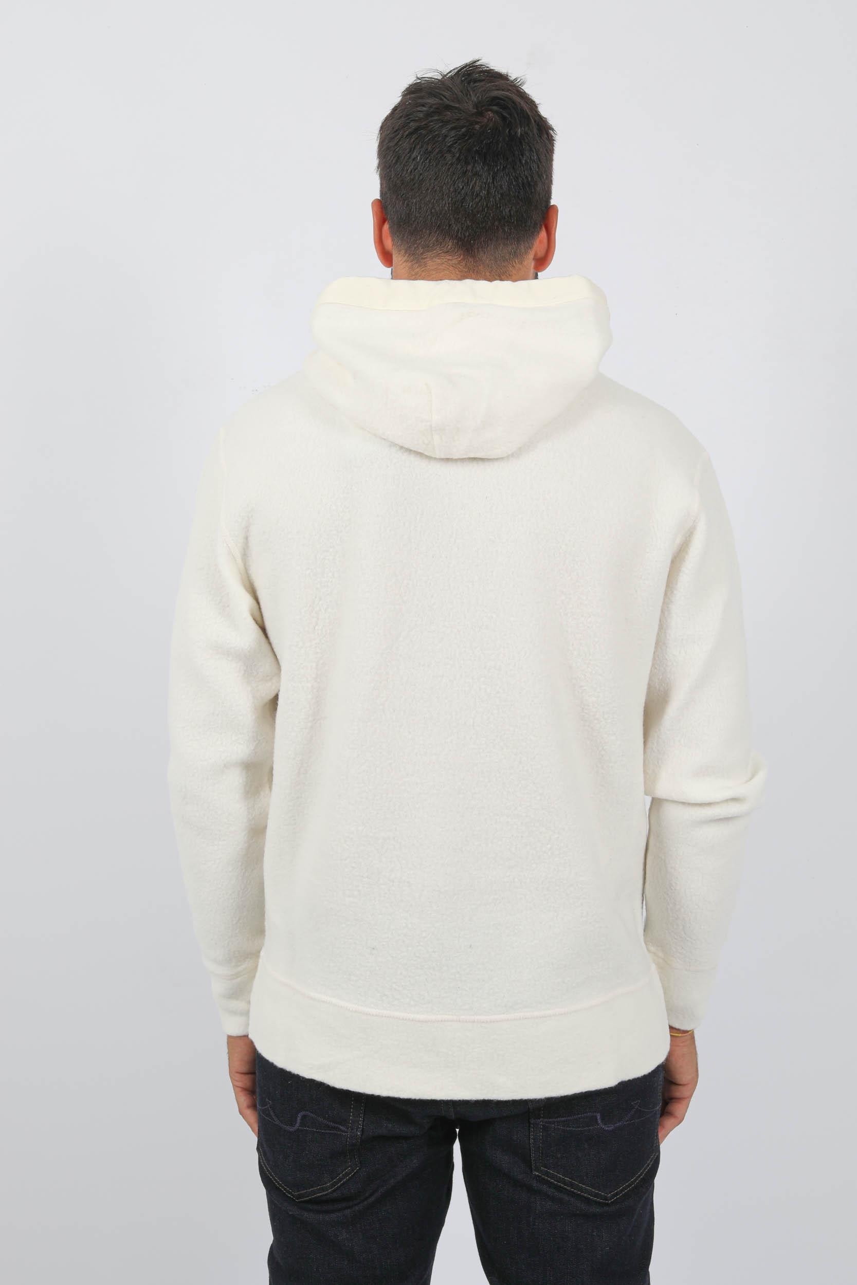 SWEAT EN POLAIRE C.P COMPANY BLANC S321A-103